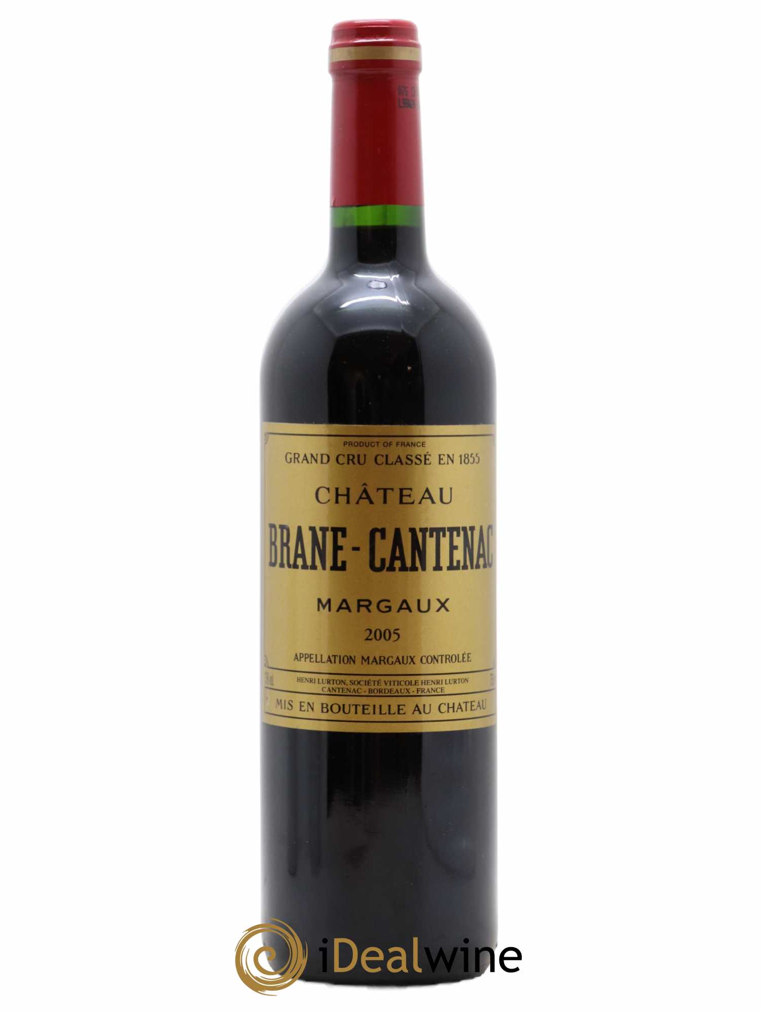 Château Brane Cantenac 2ème Grand Cru Classé 2005 - Lot de 1 bouteille - 0