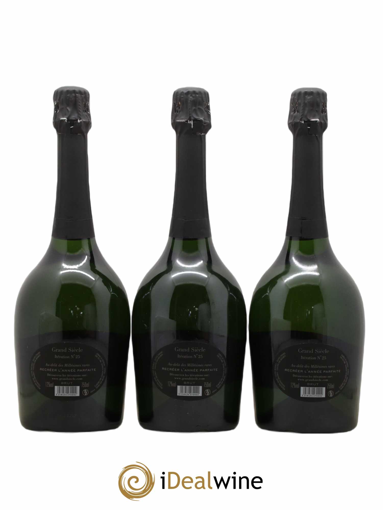 Grand Siècle Laurent Perrier - Lot de 3 bouteilles - 1