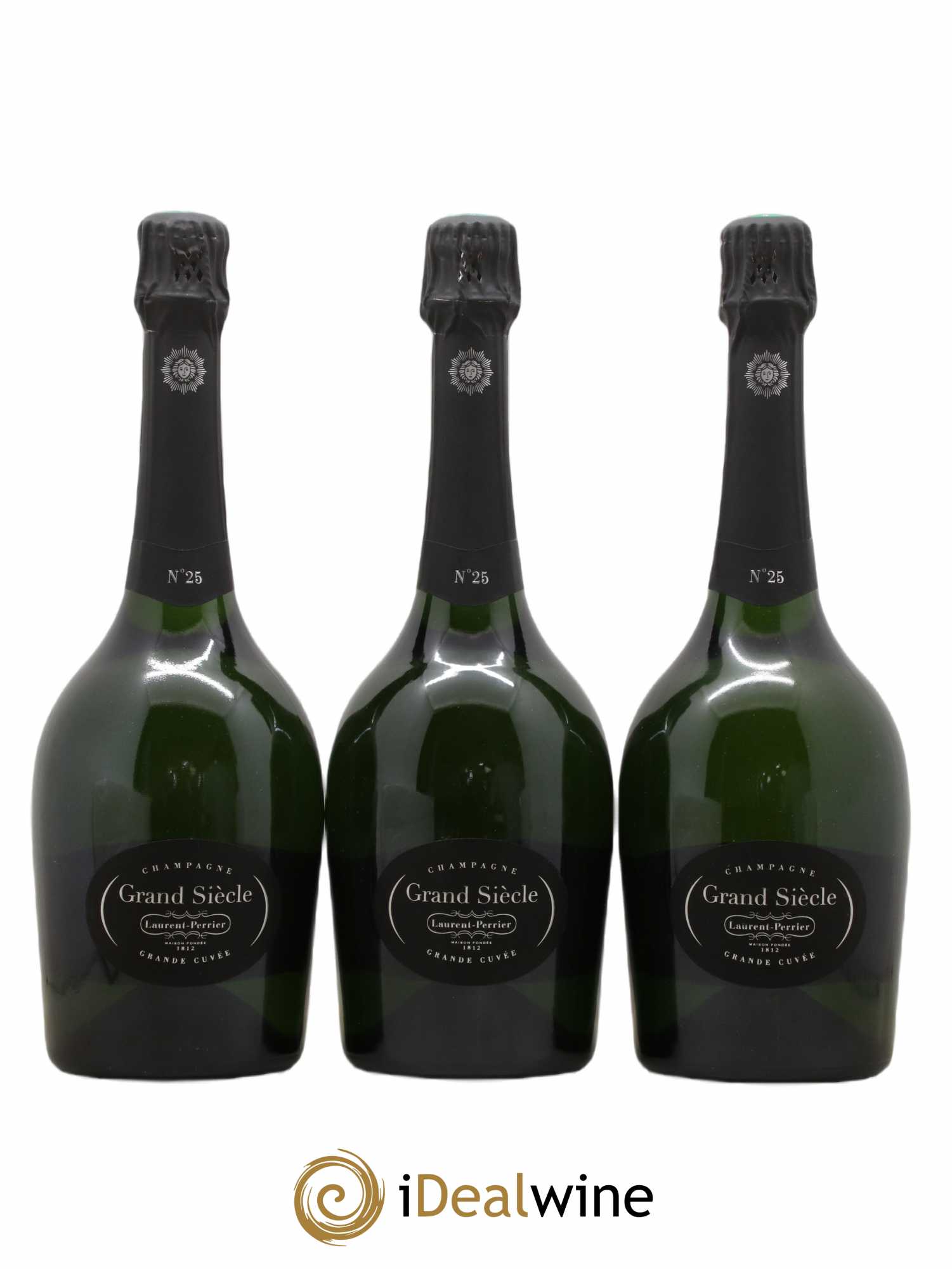 Grand Siècle Laurent Perrier - Lot de 3 bouteilles - 0
