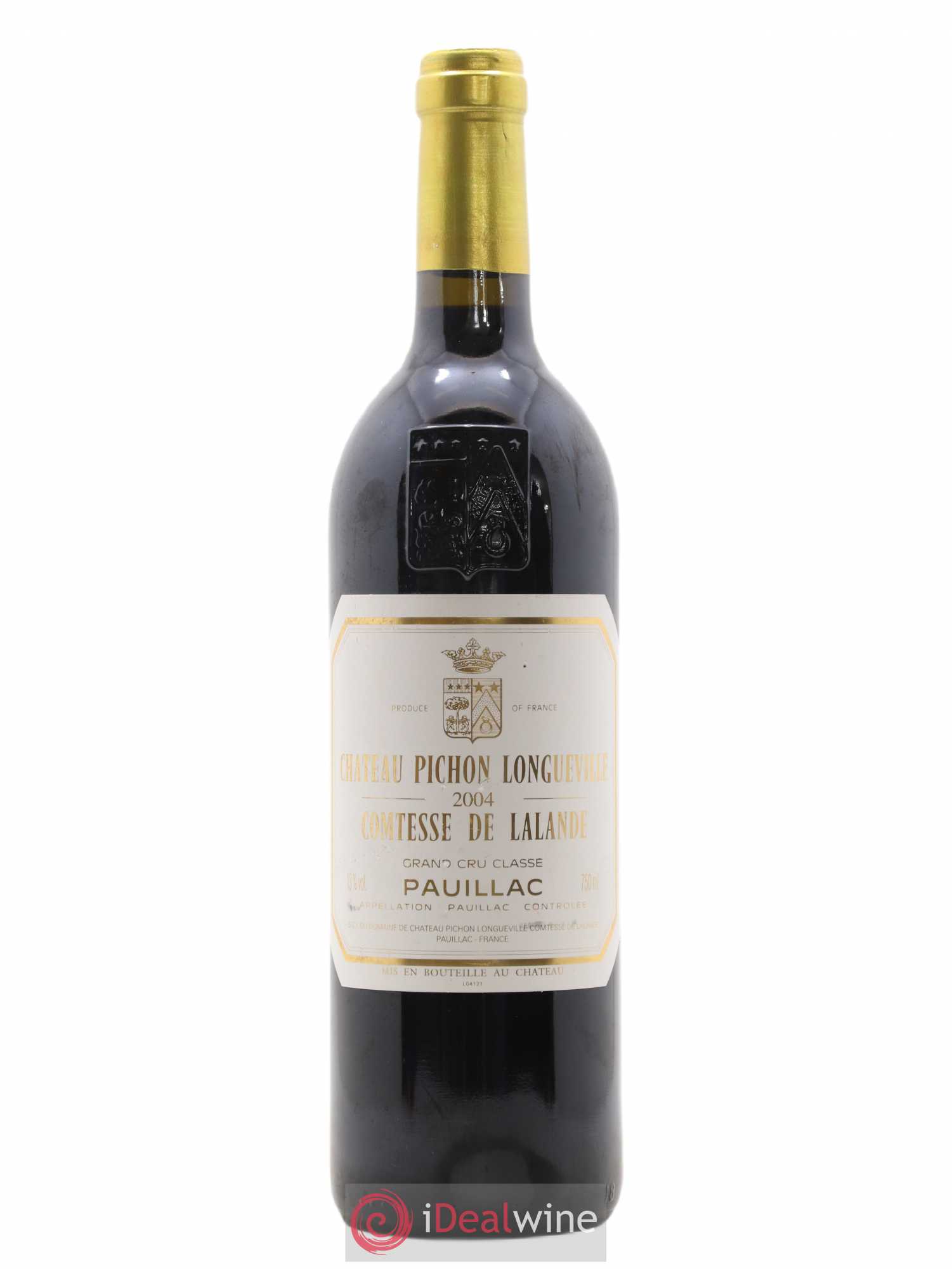 Château Pichon Longueville Comtesse de Lalande 2ème Grand Cru Classé 2004 - Lot de 1 bouteille - 0