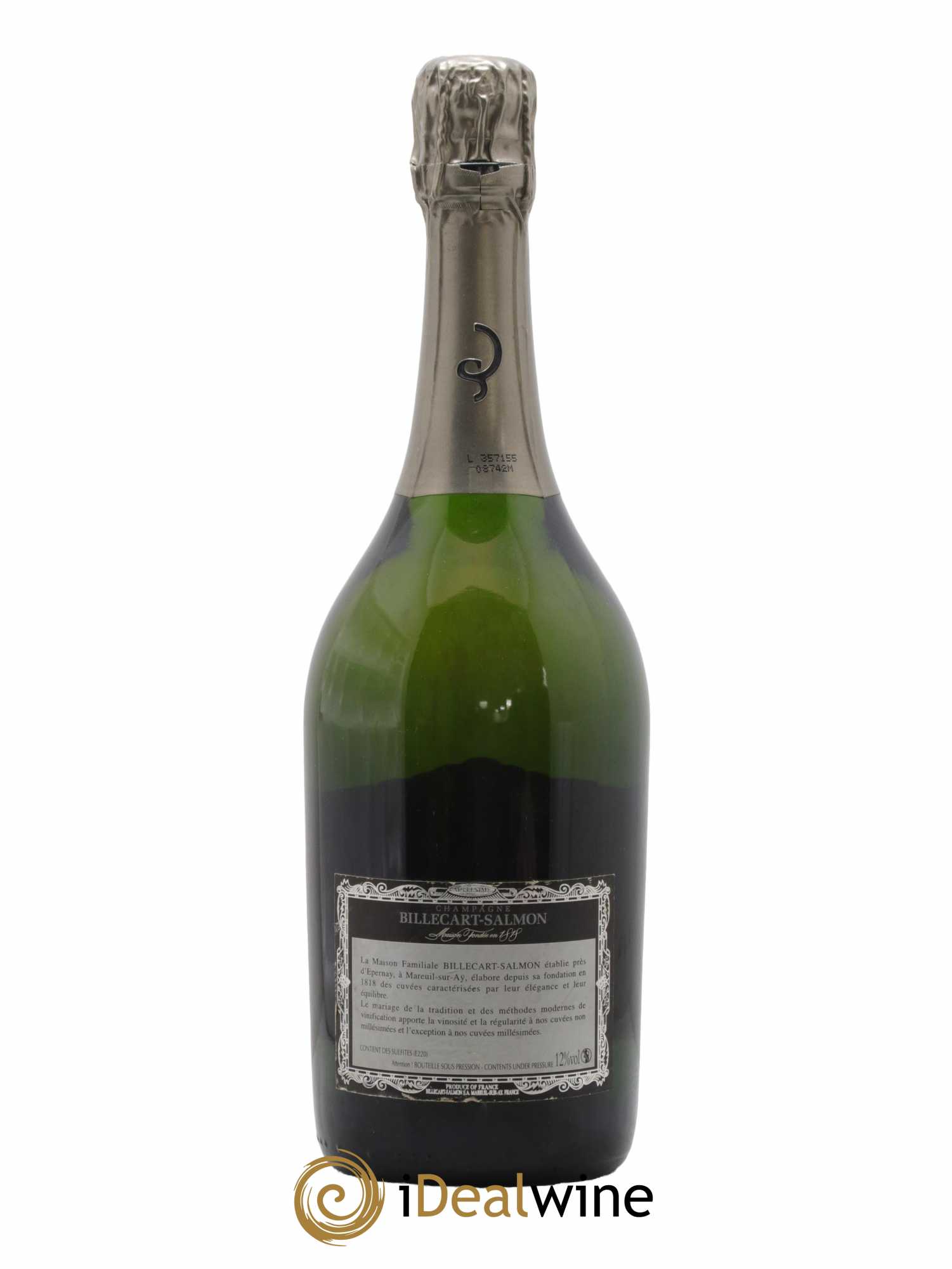 Brut Nicolas François Billecart Billecart-Salmon 2000 - Lot de 1 bouteille - 1