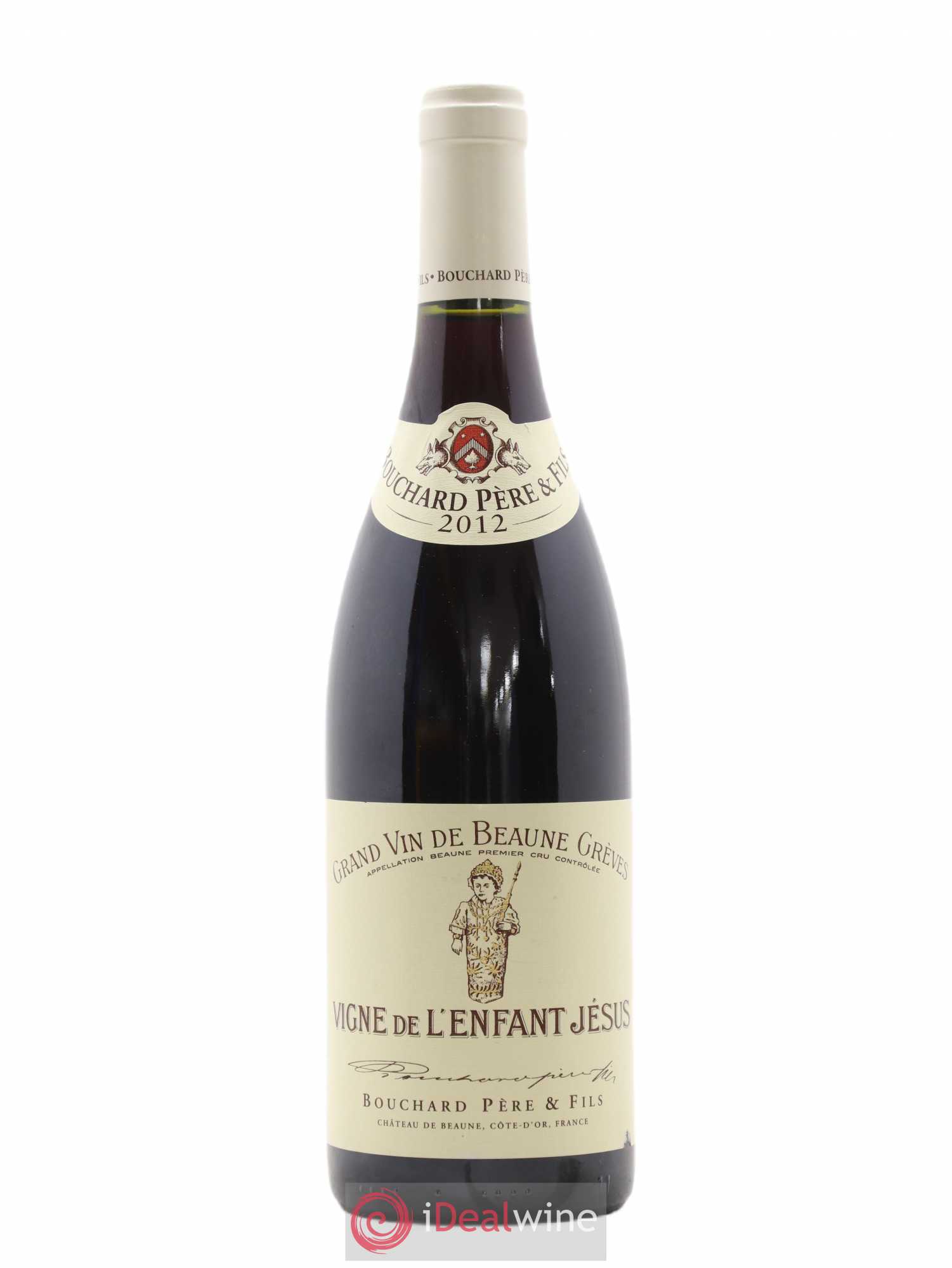 Beaune 1er Cru Grèves - Vigne de l'Enfant Jésus Bouchard Père & Fils 2012 - Lot de 1 bouteille - 0