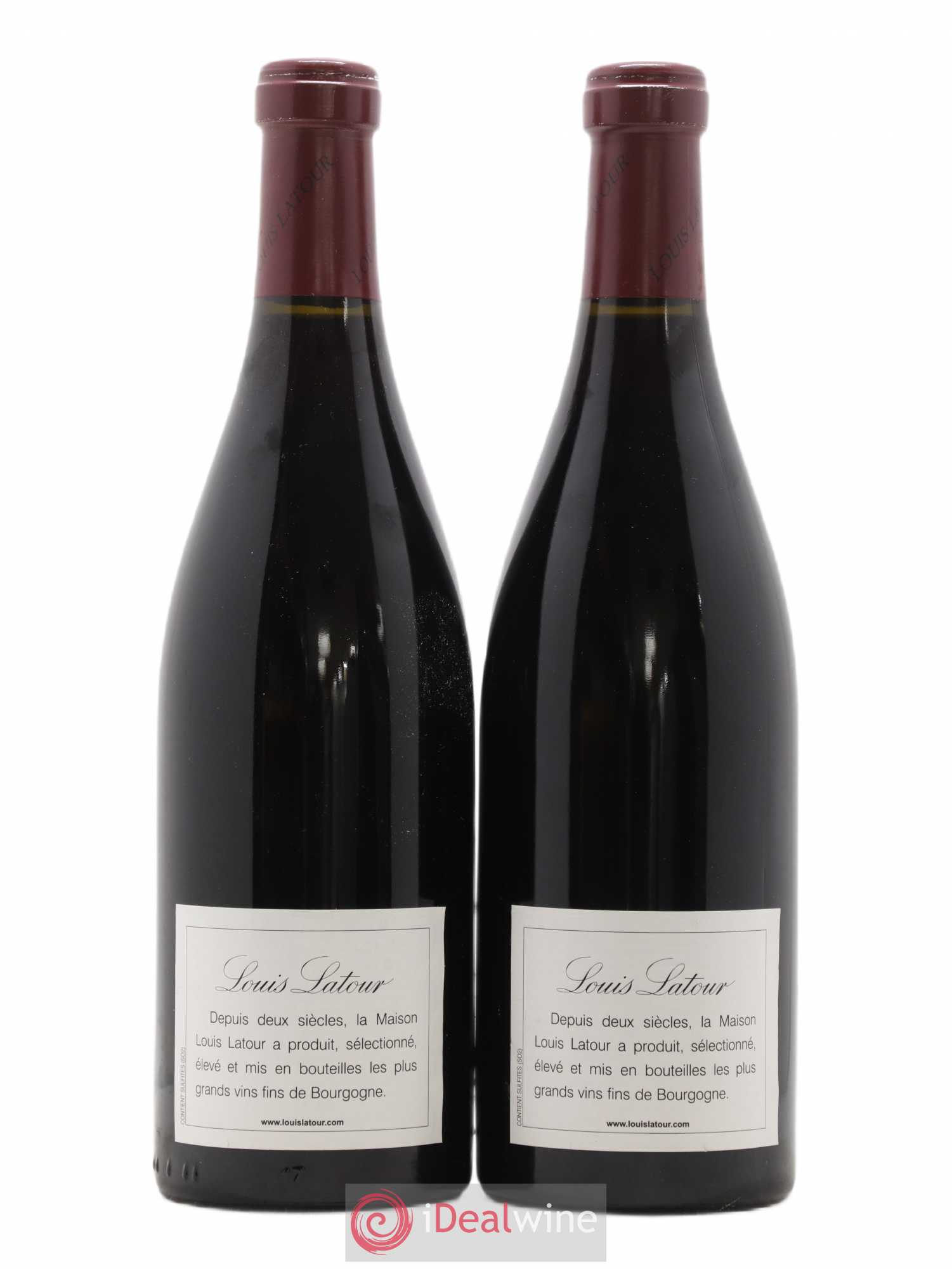 Clos de Vougeot Grand Cru Louis Latour 2002 - Lot de 2 bouteilles - 1