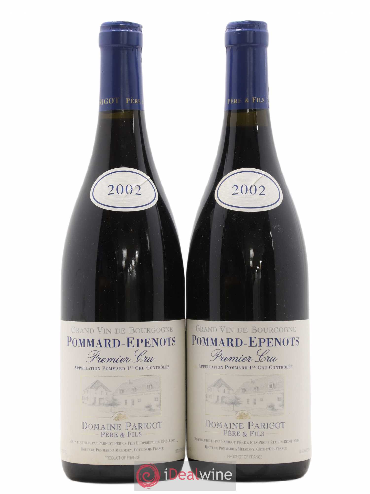 Pommard 1er Cru Epenots Domaine Parigot 2002 - Posten von 2 Flaschen - 0
