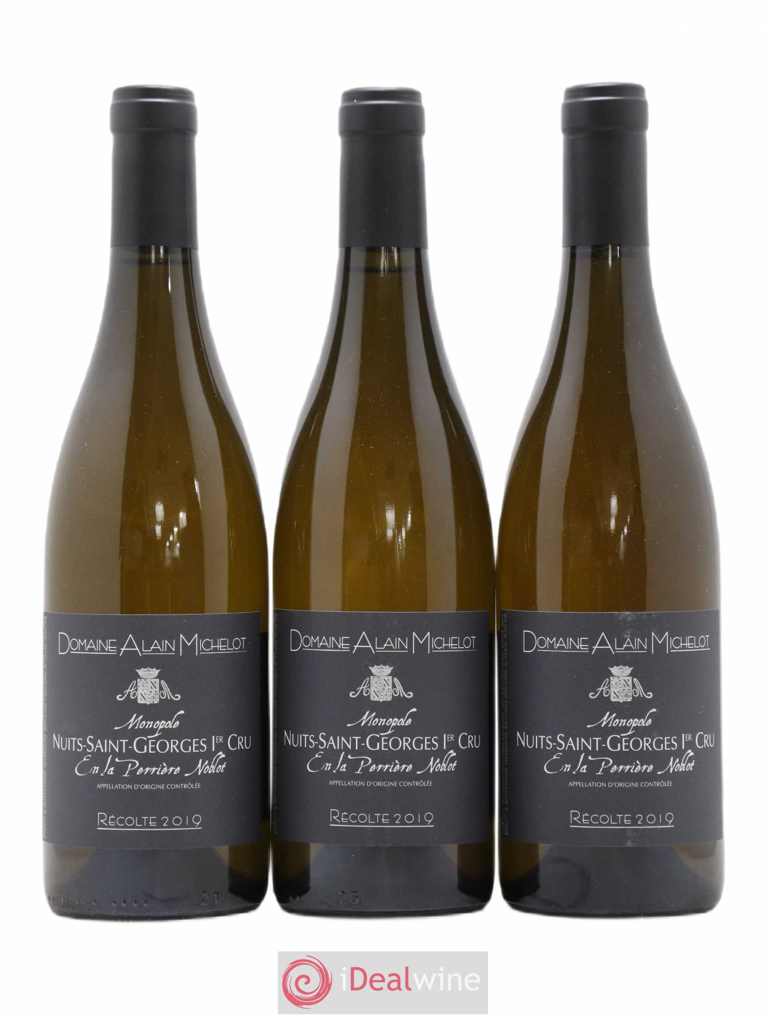 Nuits-Saint-Georges 1er Cru En La Perrière Noblot Domaine Alain Michelot 2019 - Posten von 3 Flaschen - 0