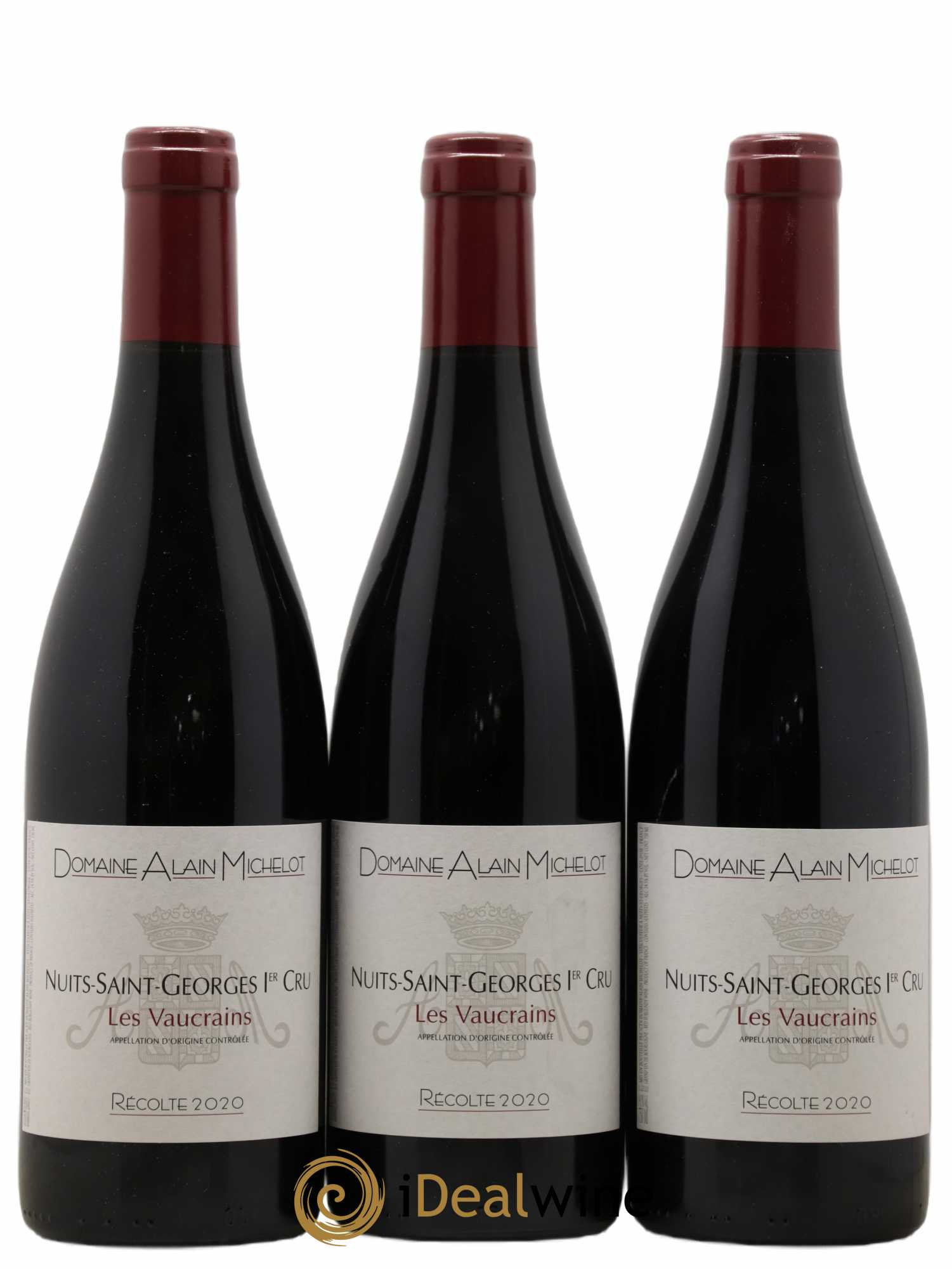 Nuits-Saint-Georges 1er Cru Les Vaucrains Domaine Alain Michelot 2020 - Posten von 3 Flaschen - 0