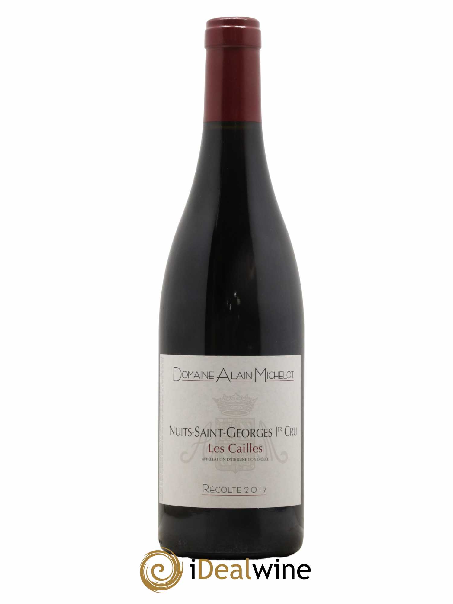 Nuits-Saint-Georges 1er Cru Les Cailles Alain Michelot 2017 - Lot de 1 bouteille - 0