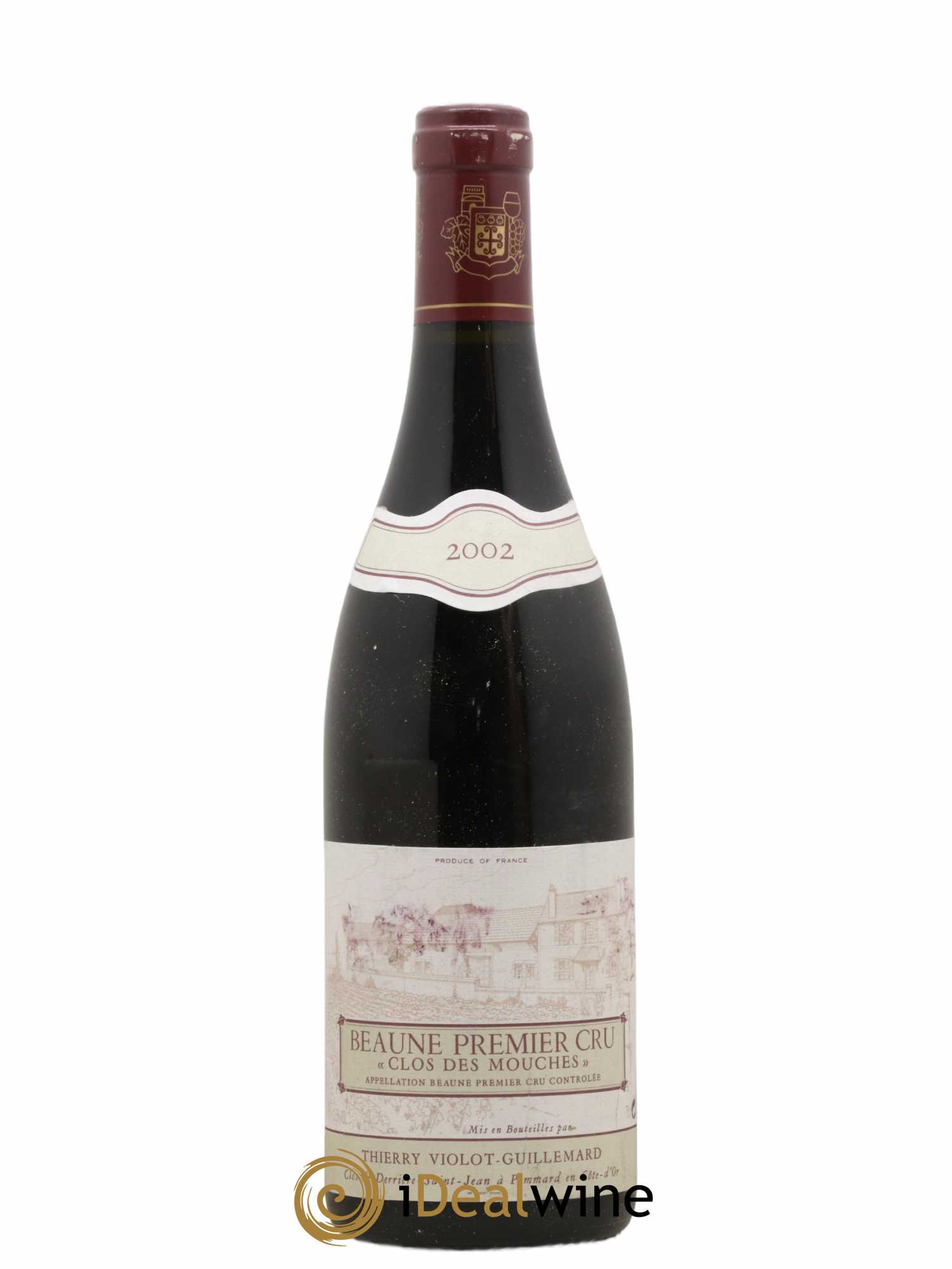 Beaune 1er Cru Clos Des Mouches Thierry Violot Guillemard 2002 - Lot de 1 bouteille - 0