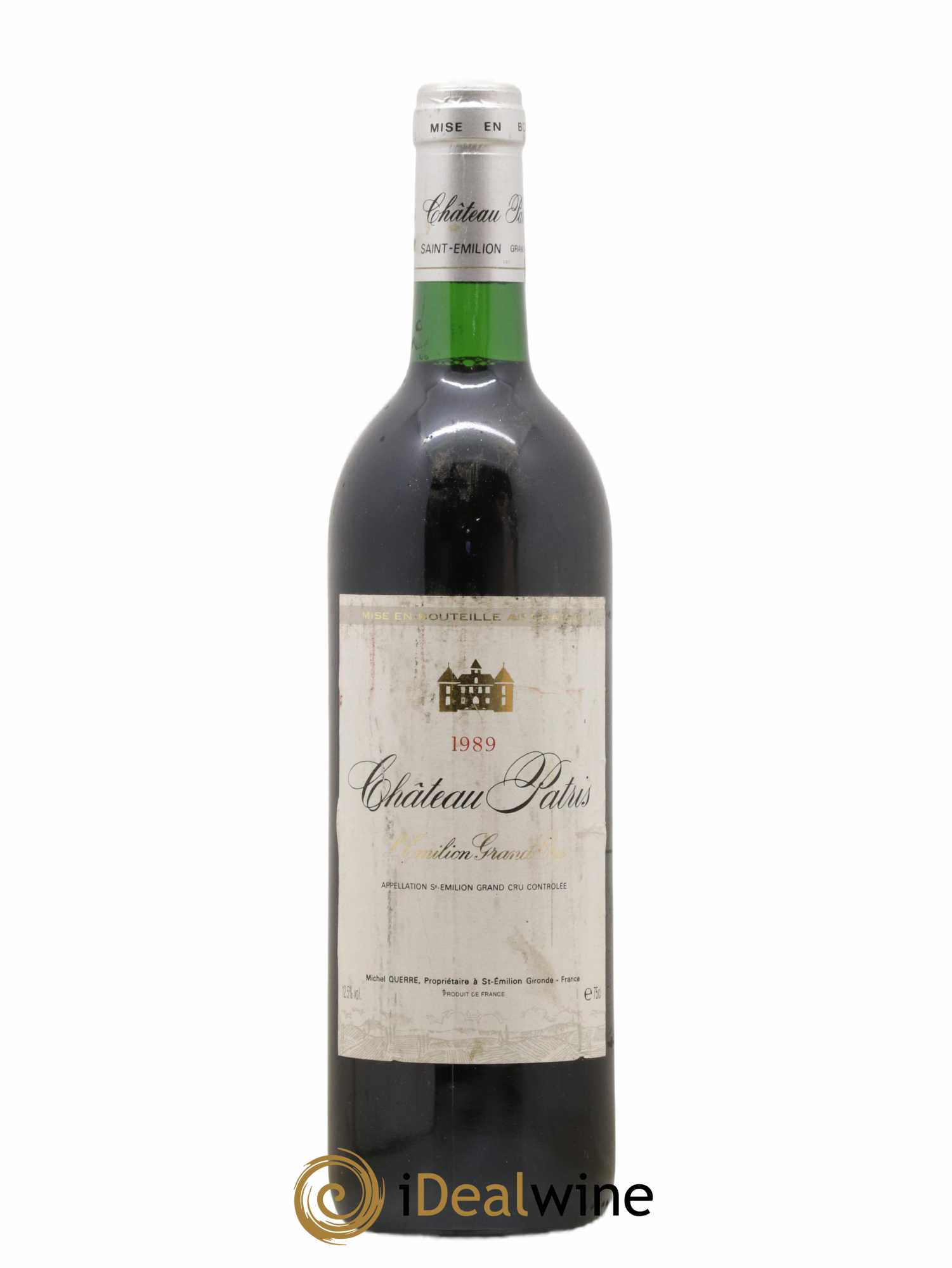 Château Patris 1989 - Lot de 1 bouteille - 0