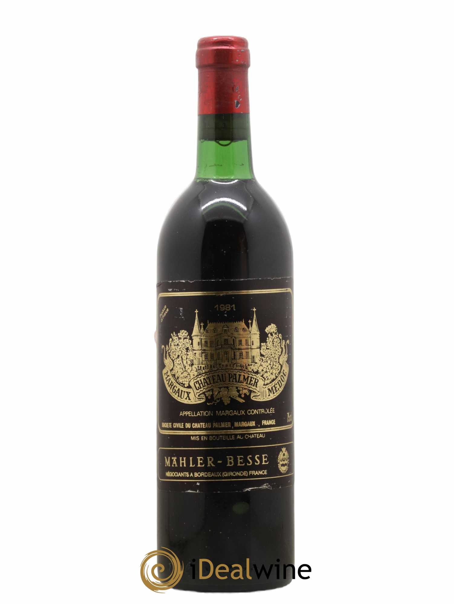 Château Palmer 3ème Grand Cru Classé 1981 - Lot de 1 bouteille - 0