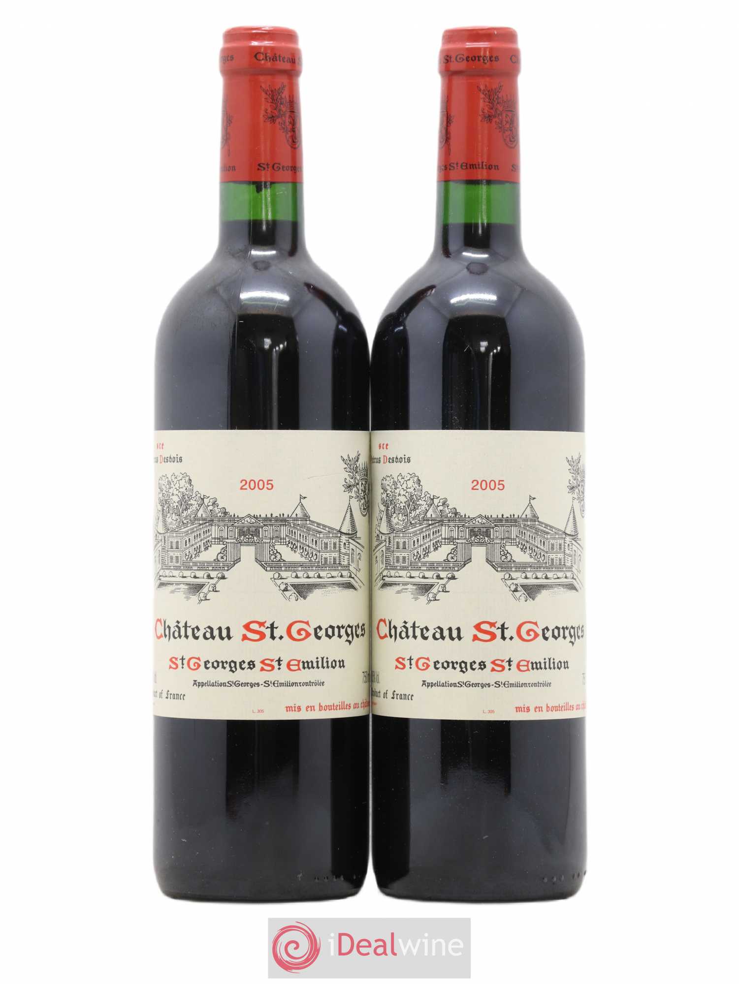 Château Saint-Georges 2005 - Lot de 2 bouteilles - 0