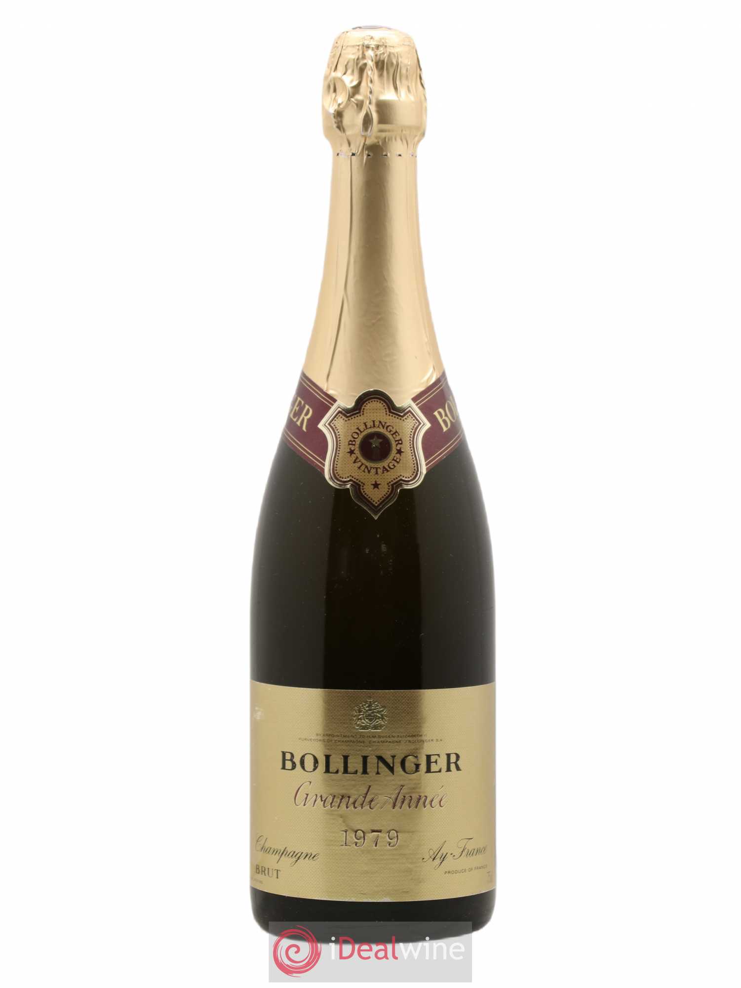 La Grande Année Brut Bollinger 1979 - Lot de 1 bouteille - 0
