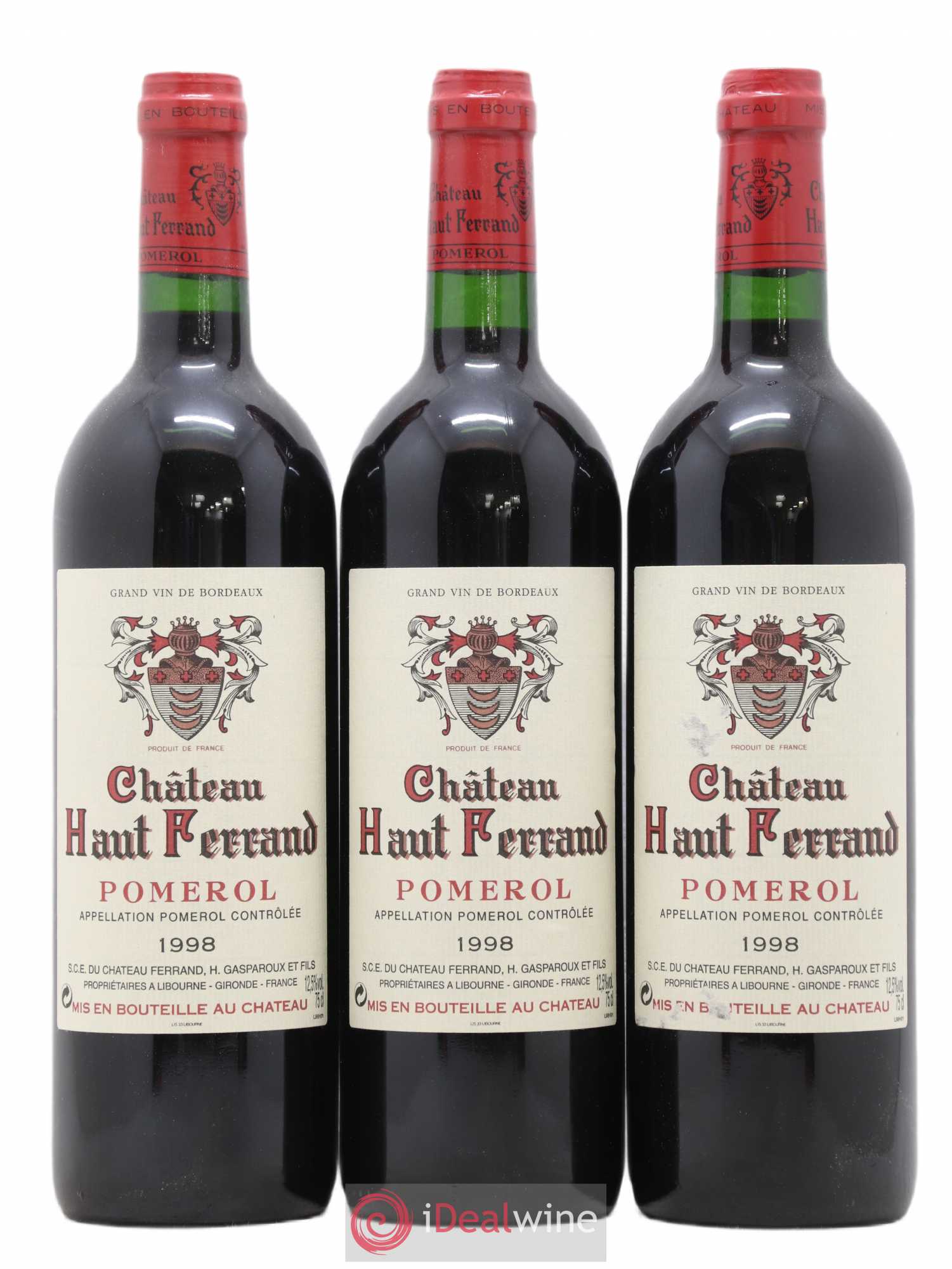 Château Haut Ferrand 1998 - Lot de 12 bouteilles - 2
