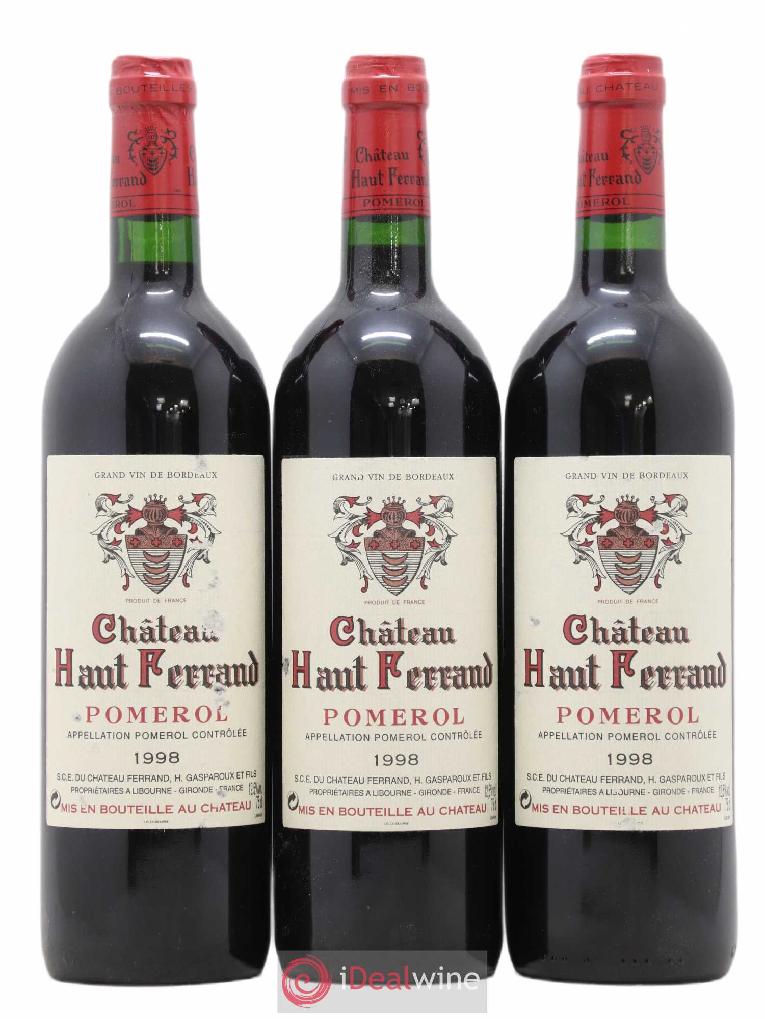 Château Haut Ferrand 1998 - Lot de 12 bouteilles - 3
