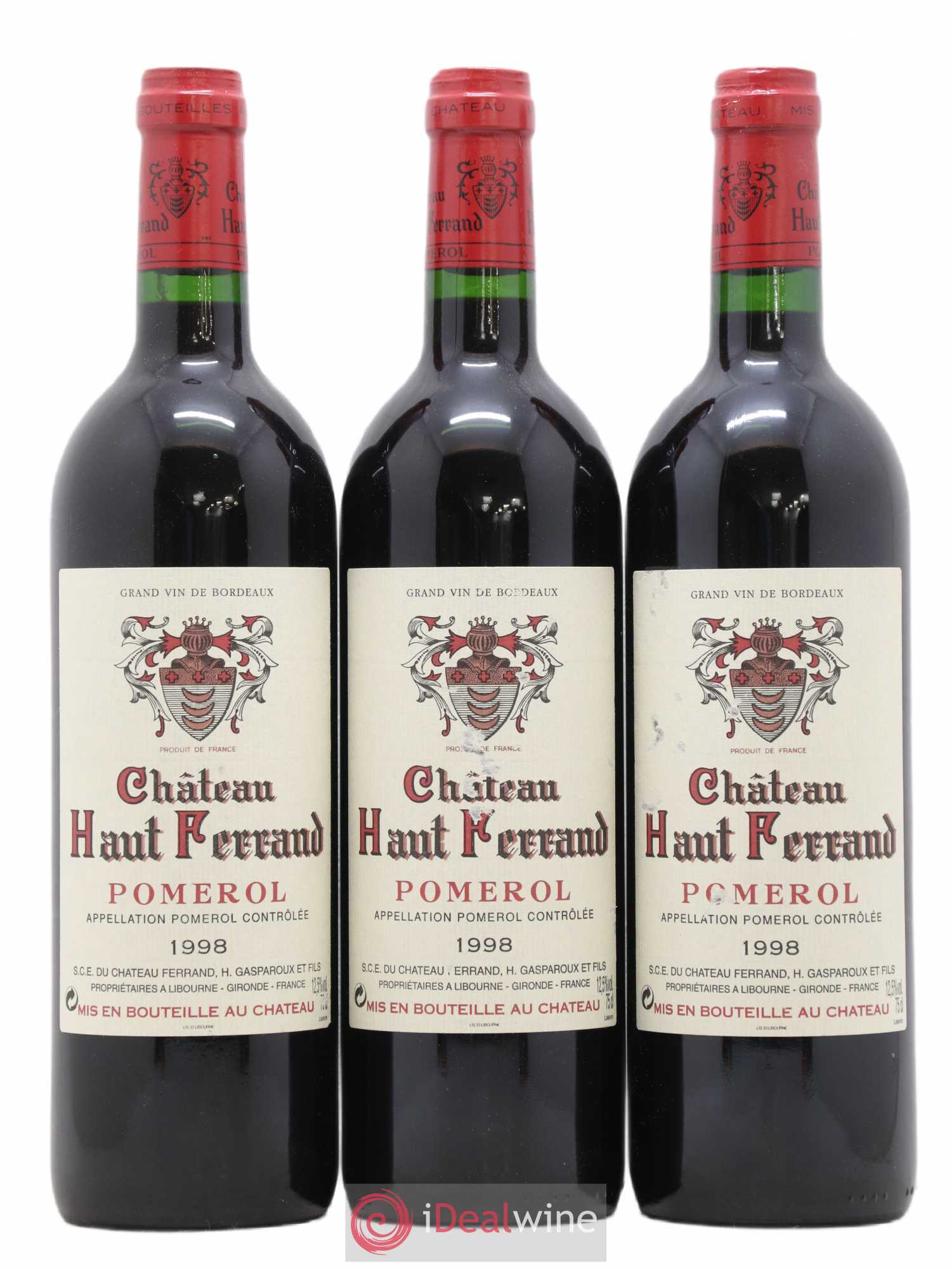 Château Haut Ferrand 1998 - Lot de 12 bouteilles - 4
