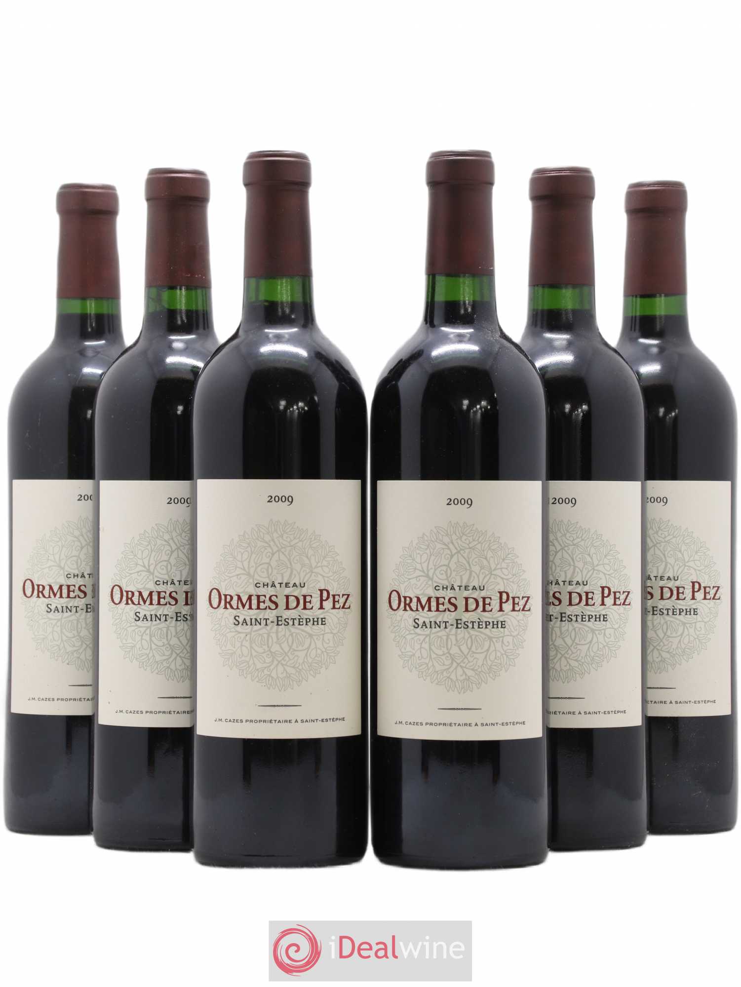 Château les Ormes de Pez 2009 - Lot de 6 bouteilles - 0