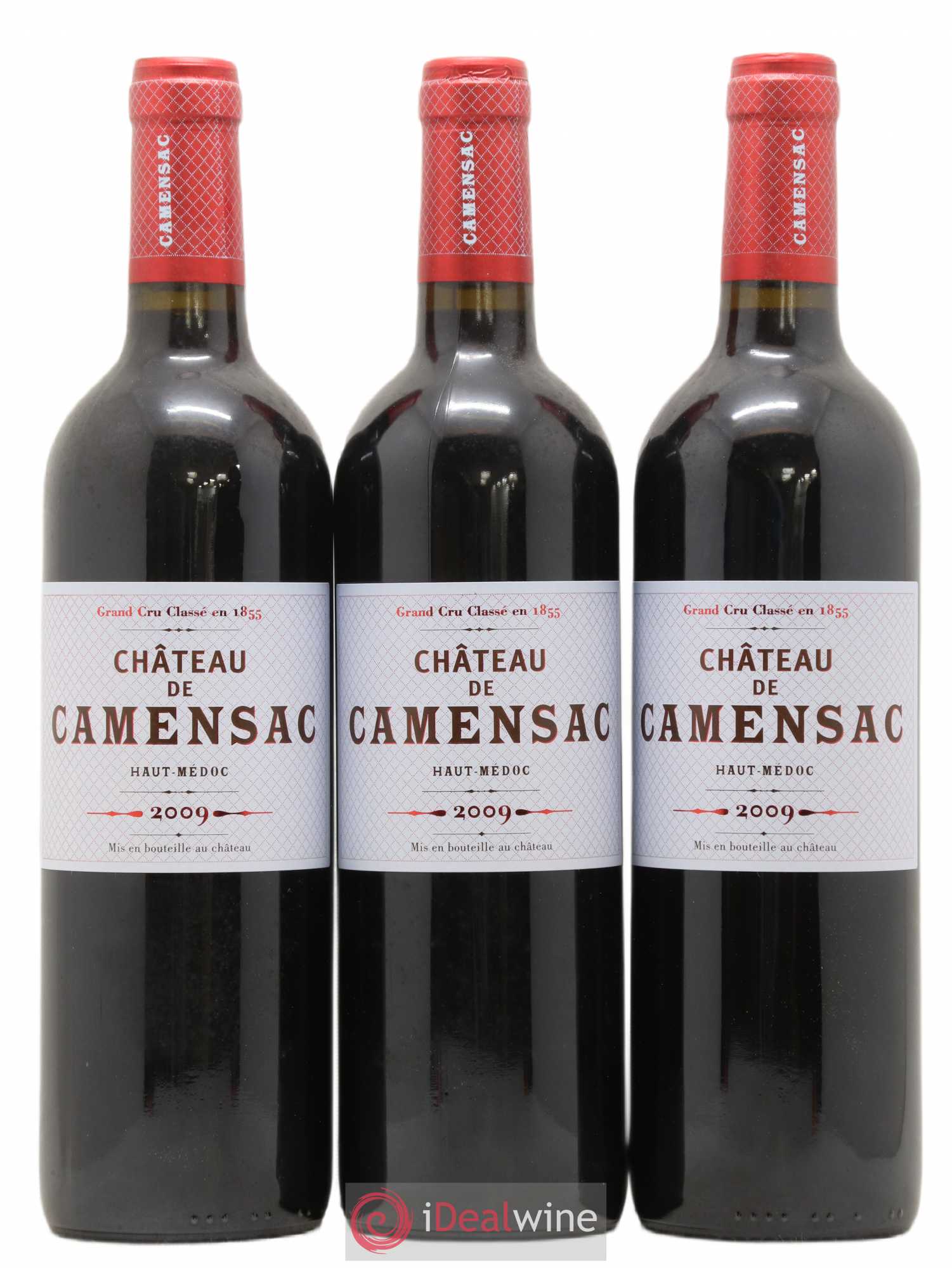 Château Camensac 5ème Grand Cru Classé 2009 - Lot de 6 bouteilles - 1