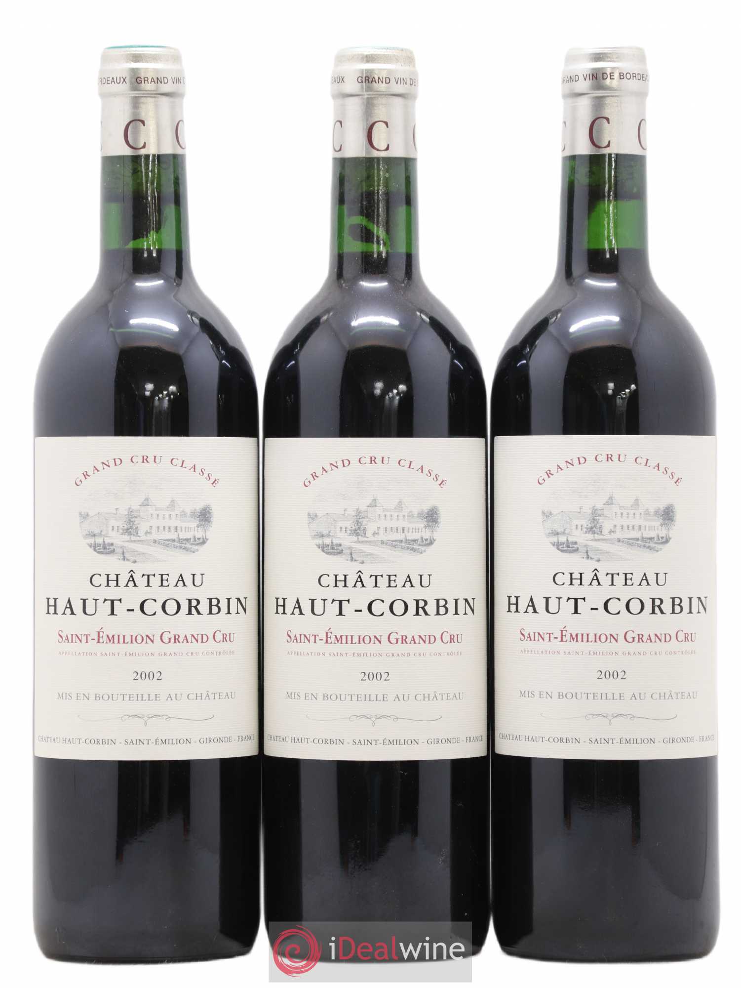 Château Haut Corbin Grand Cru 2002 - Lot de 6 bouteilles - 2