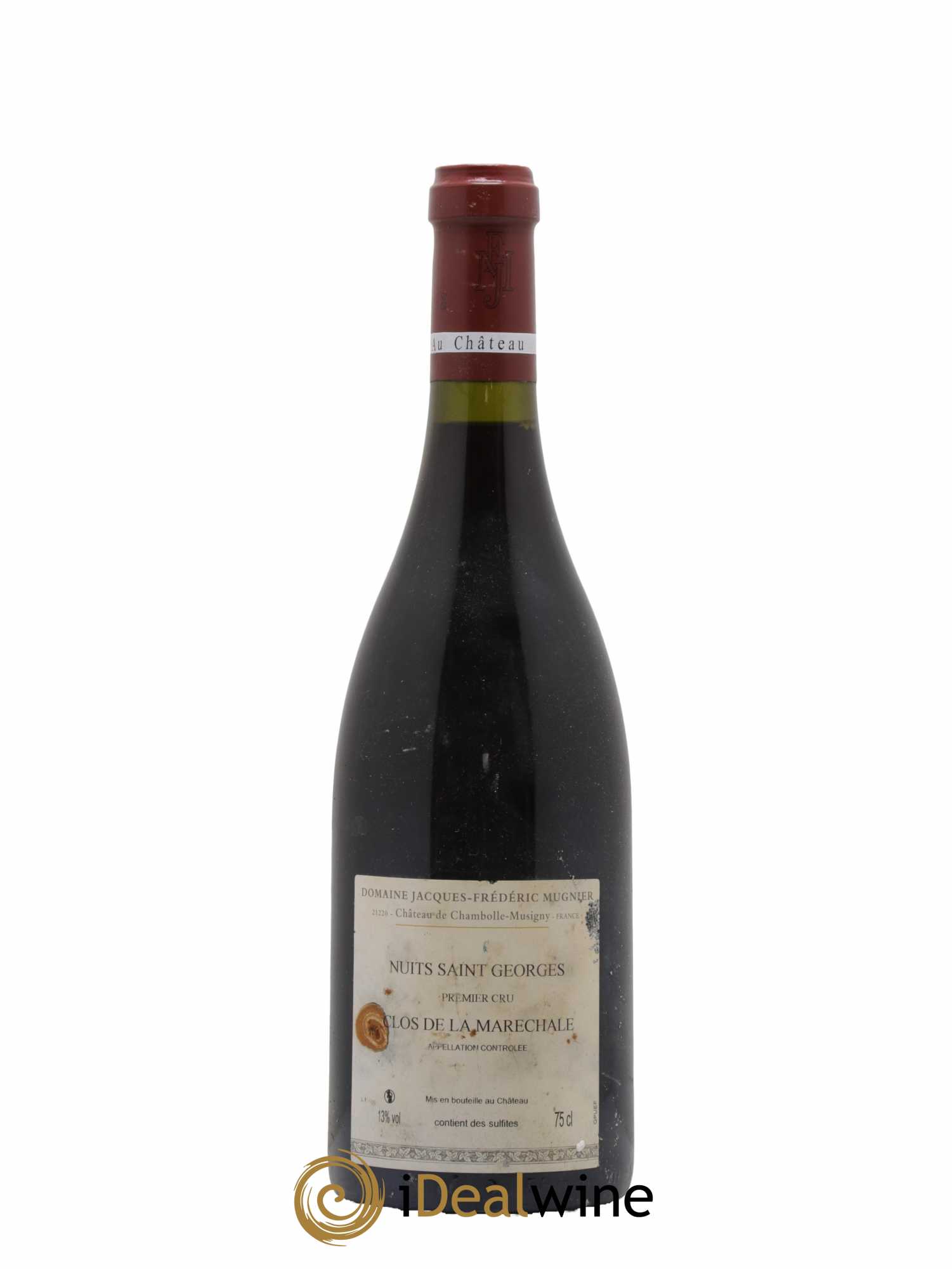 Nuits-Saint-Georges 1er Cru Clos de La Maréchale Jacques-Frédéric Mugnier 2010 - Lot de 1 bouteille - 1