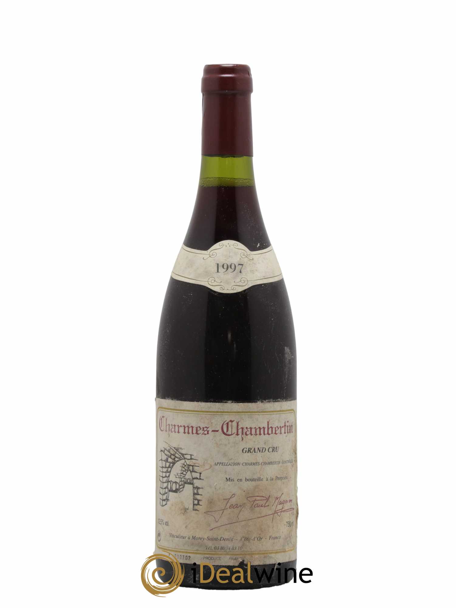 Charmes-Chambertin Grand Cru Jean Paul Magnien 1997 - Lot de 1 bouteille - 0