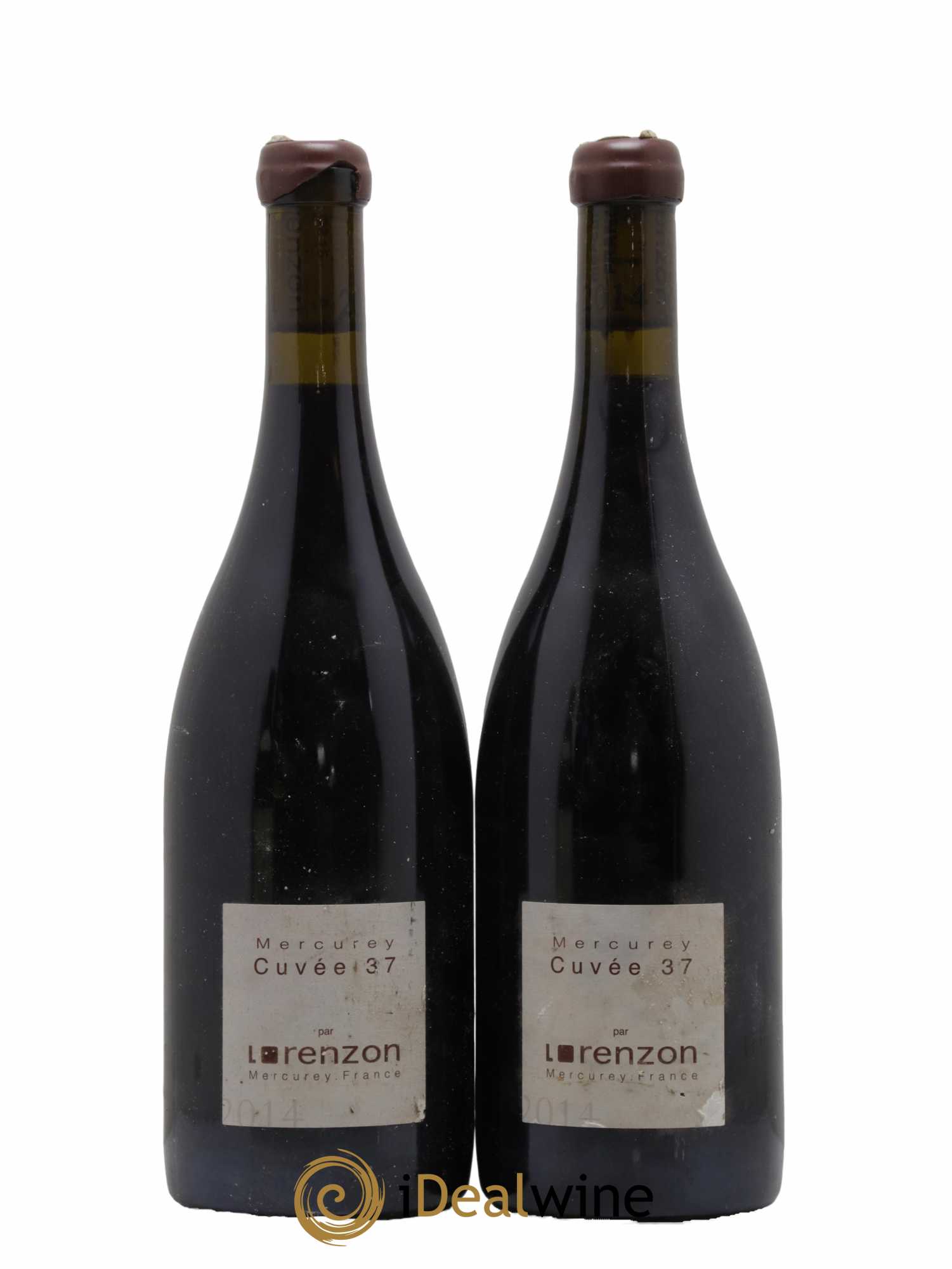 Mercurey Cuvee 37 Lorenzon 2014 - Lot de 2 bouteilles - 0