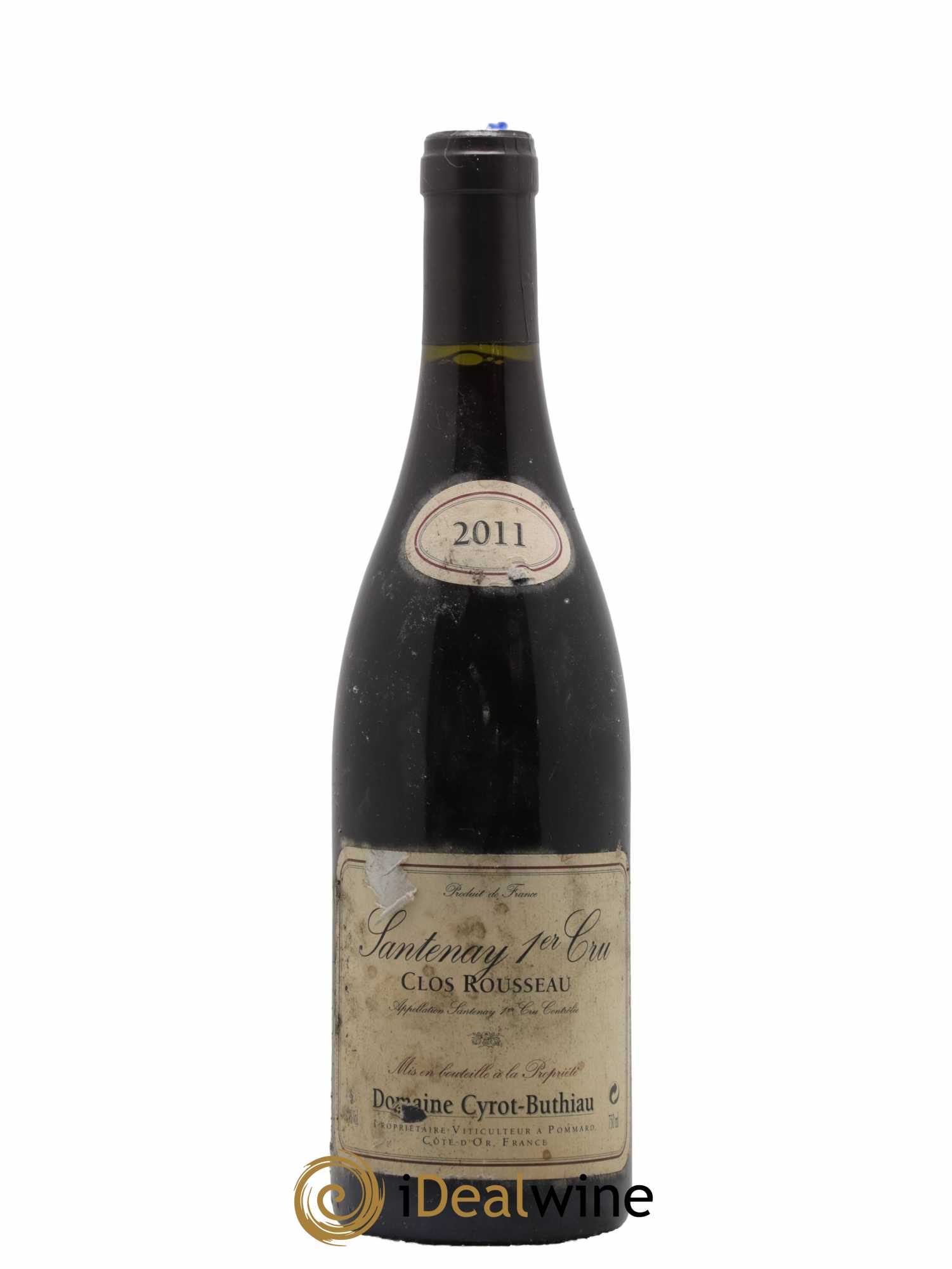 Santenay 1er Cru Clos Rousseau Cyrot Buthiau 2011 - Lot de 1 bouteille - 0