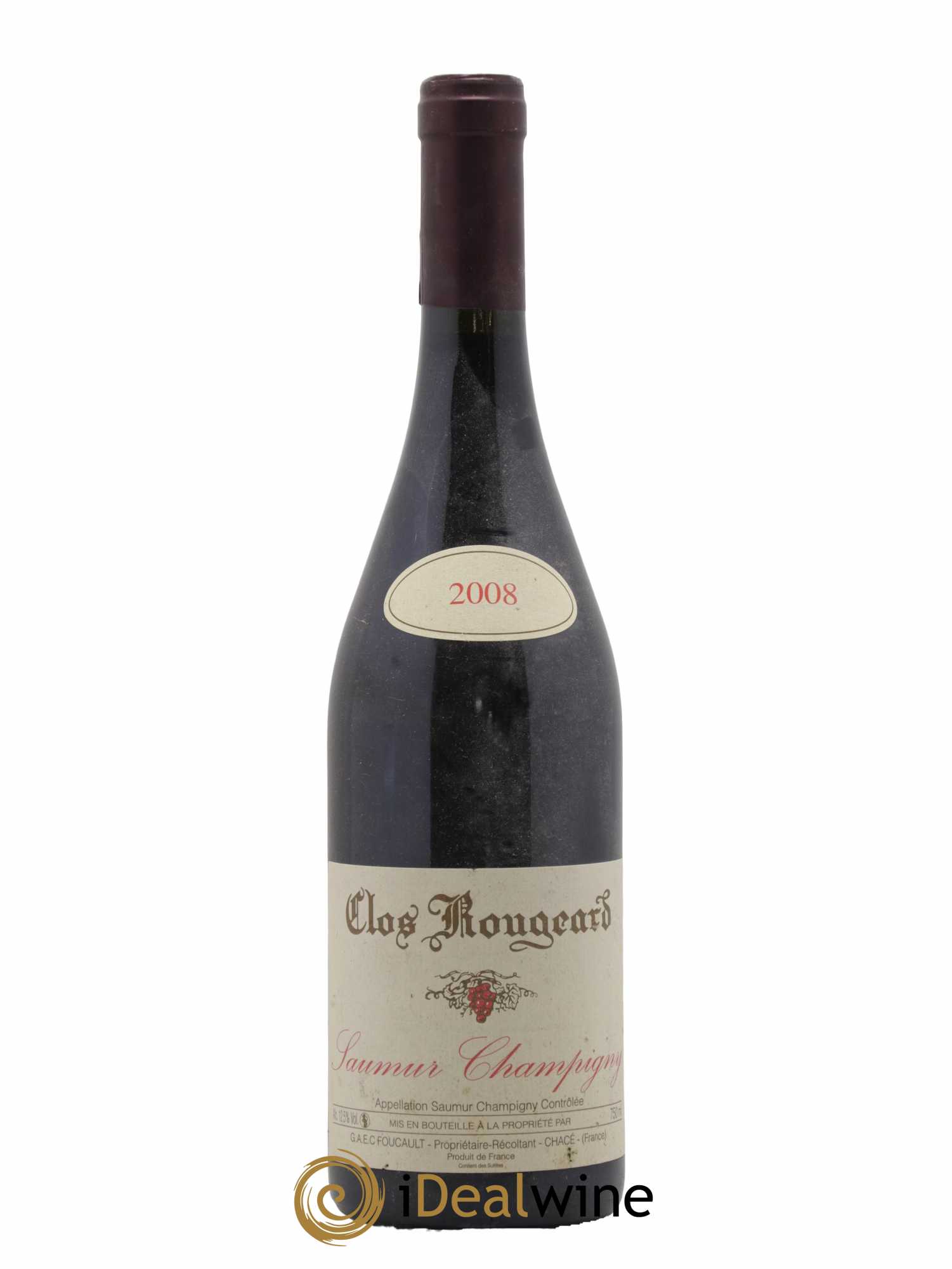 Saumur-Champigny Clos Rougeard 2008 - Lot de 1 bouteille - 0
