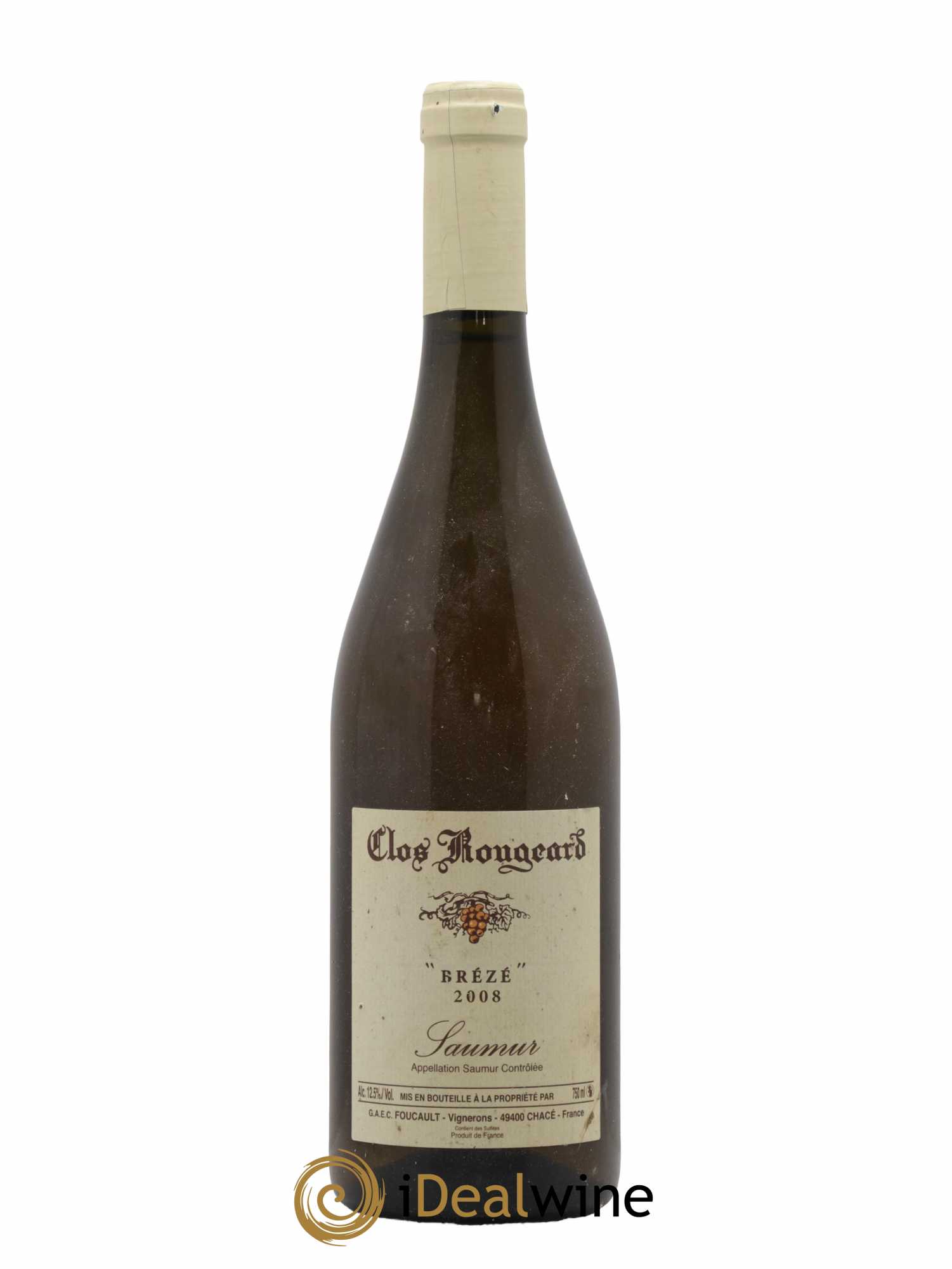 Saumur Brézé Clos Rougeard 2008 - Posten von 1 Flasche - 0