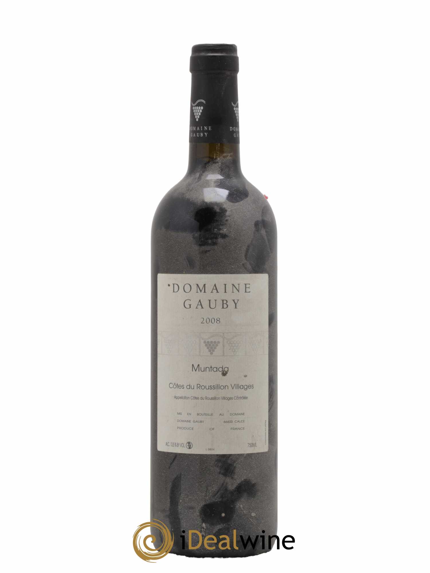 Côtes Catalanes (anciennement Côtes du Roussillon Villages) La Muntada Gauby (Domaine) 2008 - Lot de 1 bouteille - 0