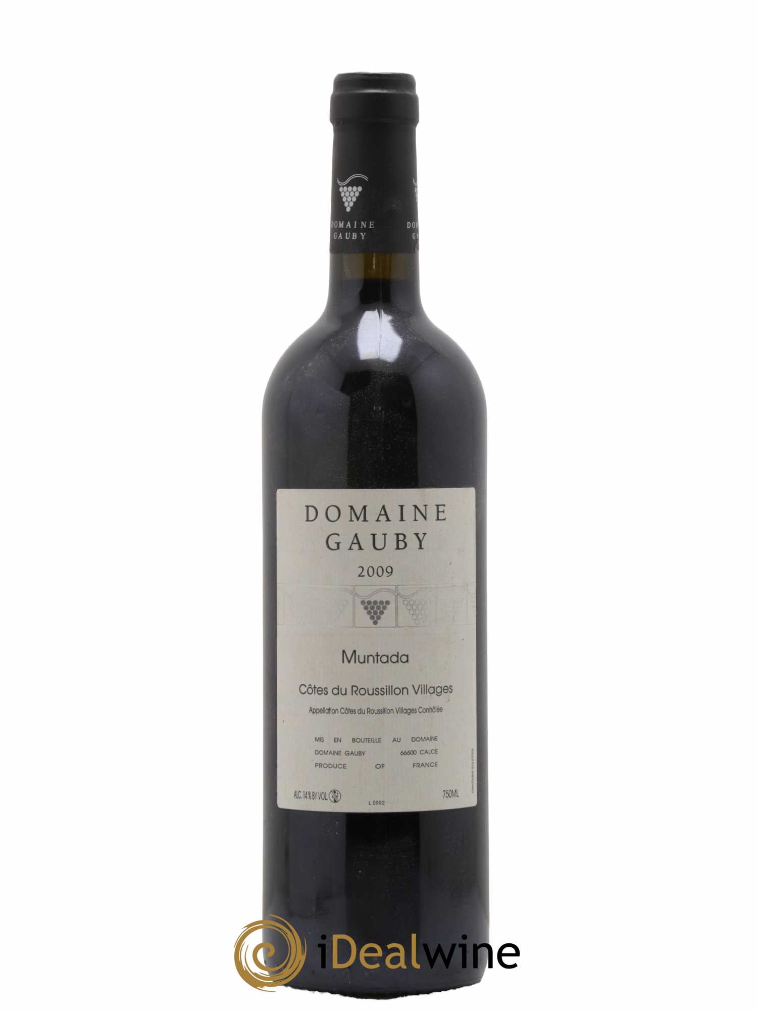 Côtes Catalanes (anciennement Côtes du Roussillon Villages) La Muntada Gauby (Domaine) 2009 - Lot de 1 bouteille - 0