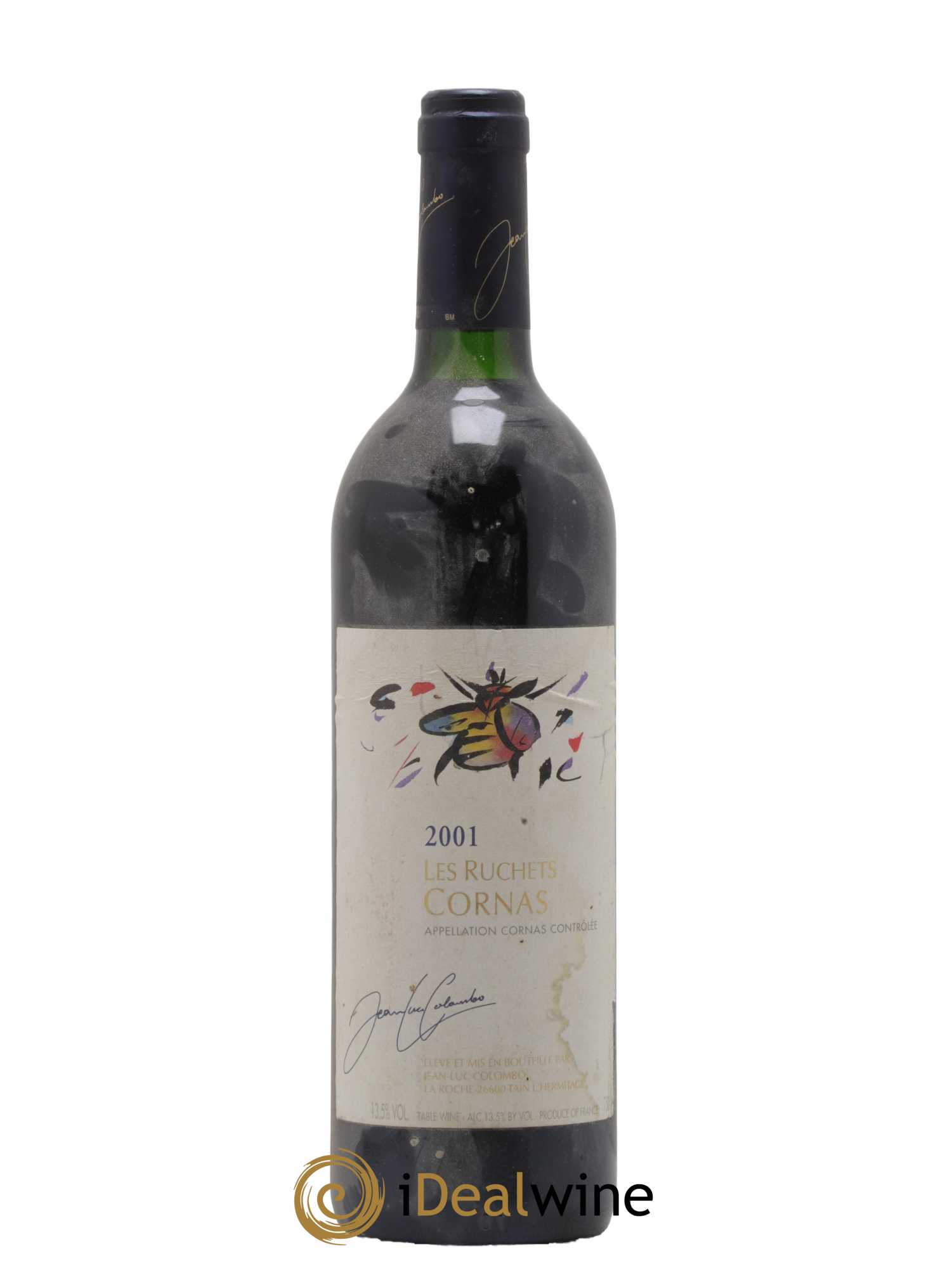 Cornas les Ruchets Jean-Luc Colombo 2001 - Lot de 1 bouteille - 0