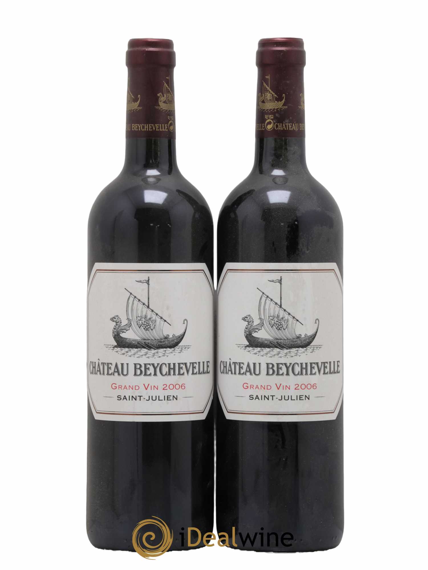 Château Beychevelle 4ème Grand Cru Classé 2006 - Lot de 2 bouteilles - 0