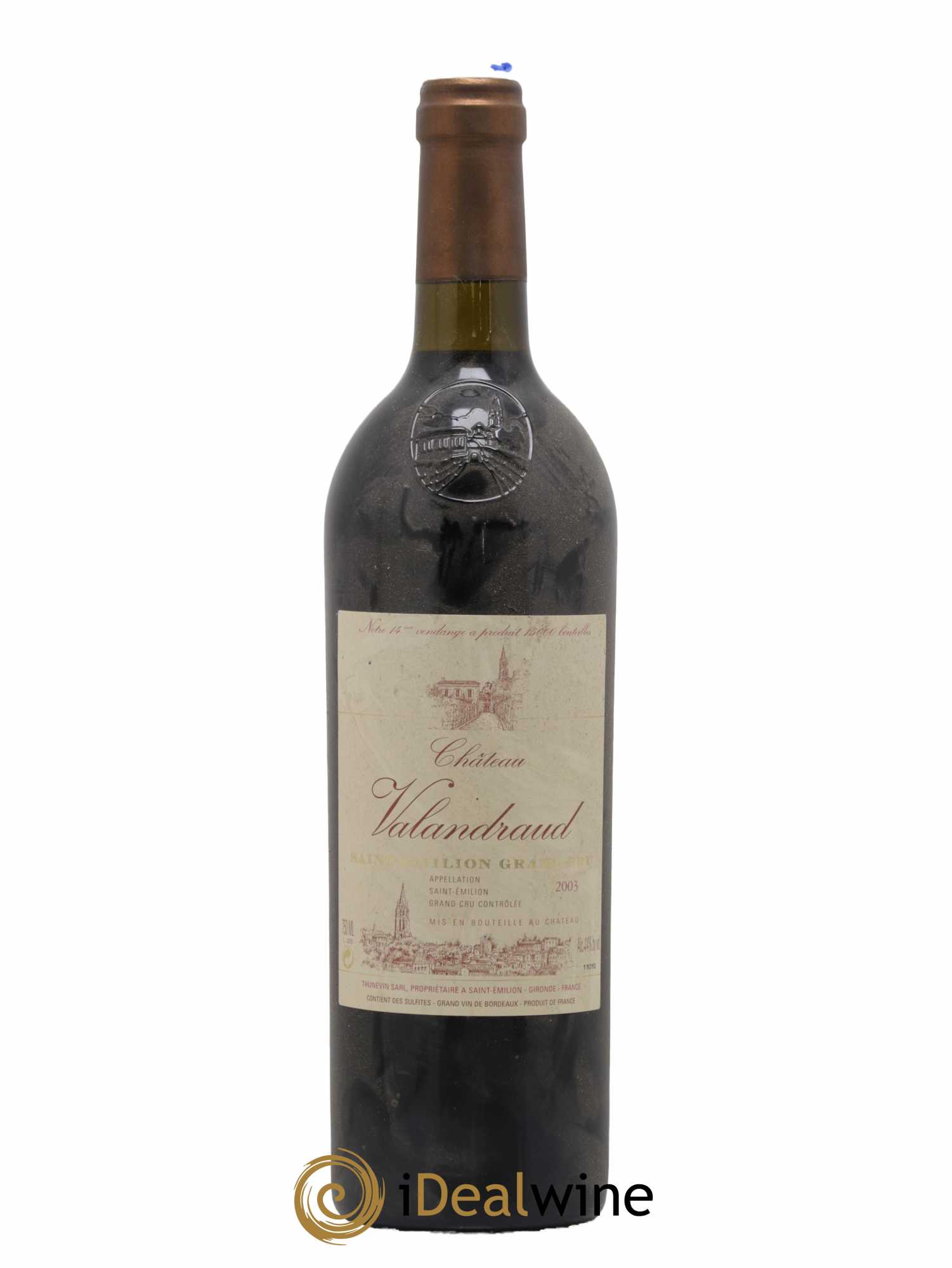 Château de Valandraud 2003 - Lot de 1 bouteille - 0