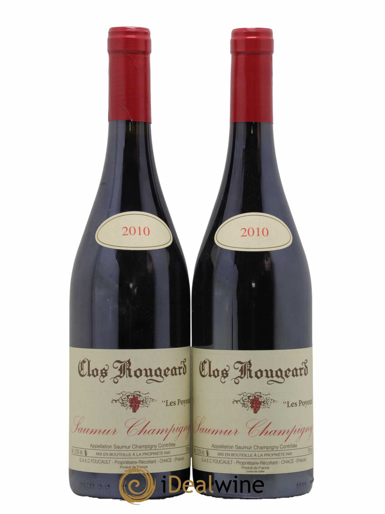 Saumur-Champigny Les Poyeux Clos Rougeard 2010 - Lot de 2 bouteilles - 0