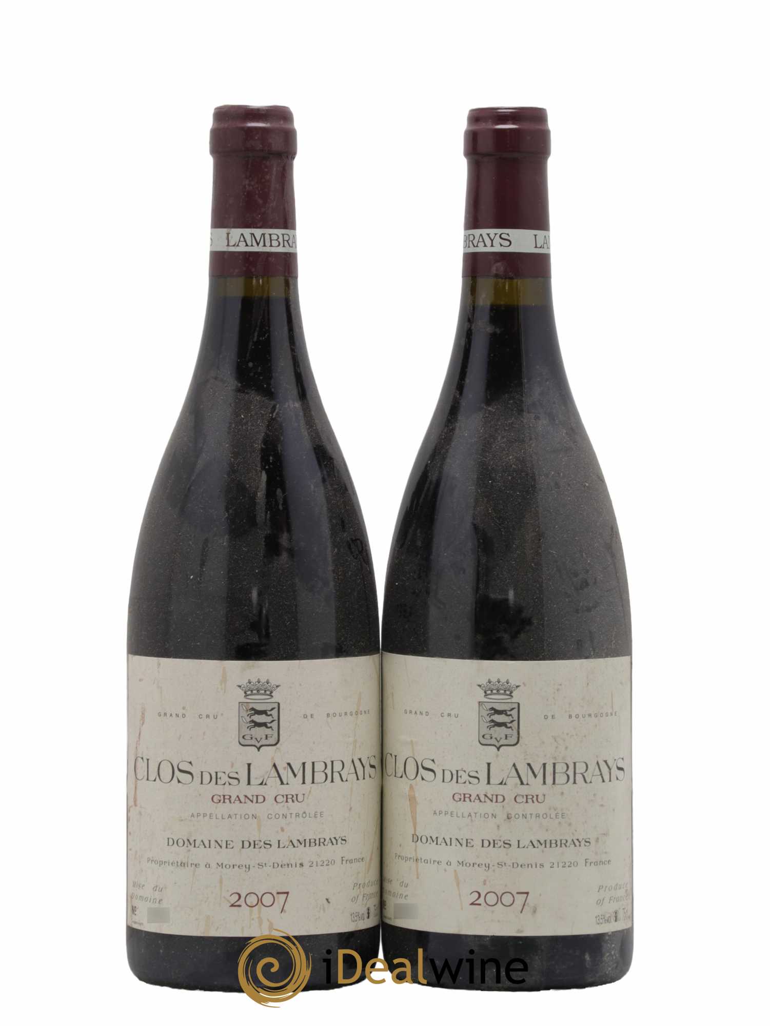 Clos des Lambrays Grand Cru Domaine des Lambrays 2007 - Lot de 2 bouteilles - 0