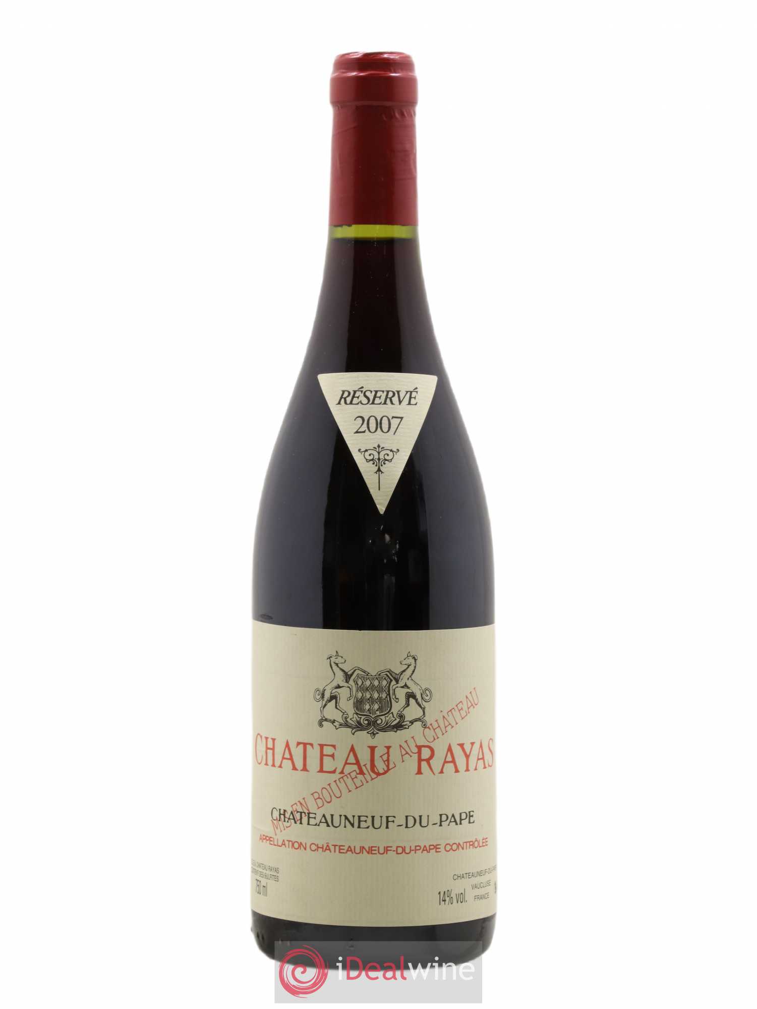 Châteauneuf-du-Pape Château Rayas Emmanuel Reynaud 2007 - Lot de 1 bouteille - 0