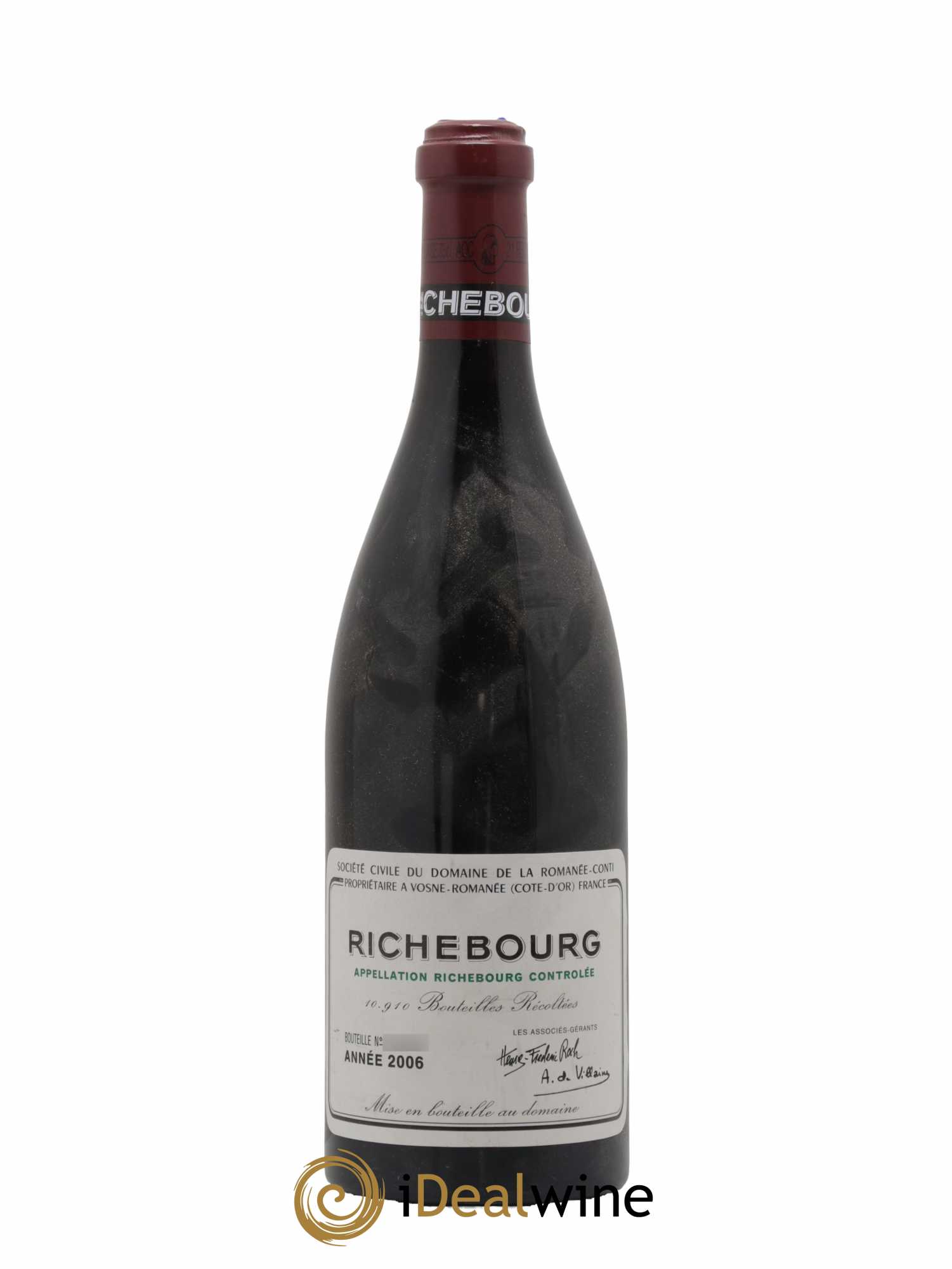 Richebourg Grand Cru Domaine de la Romanée-Conti 2006 - Lot de 1 bouteille - 0