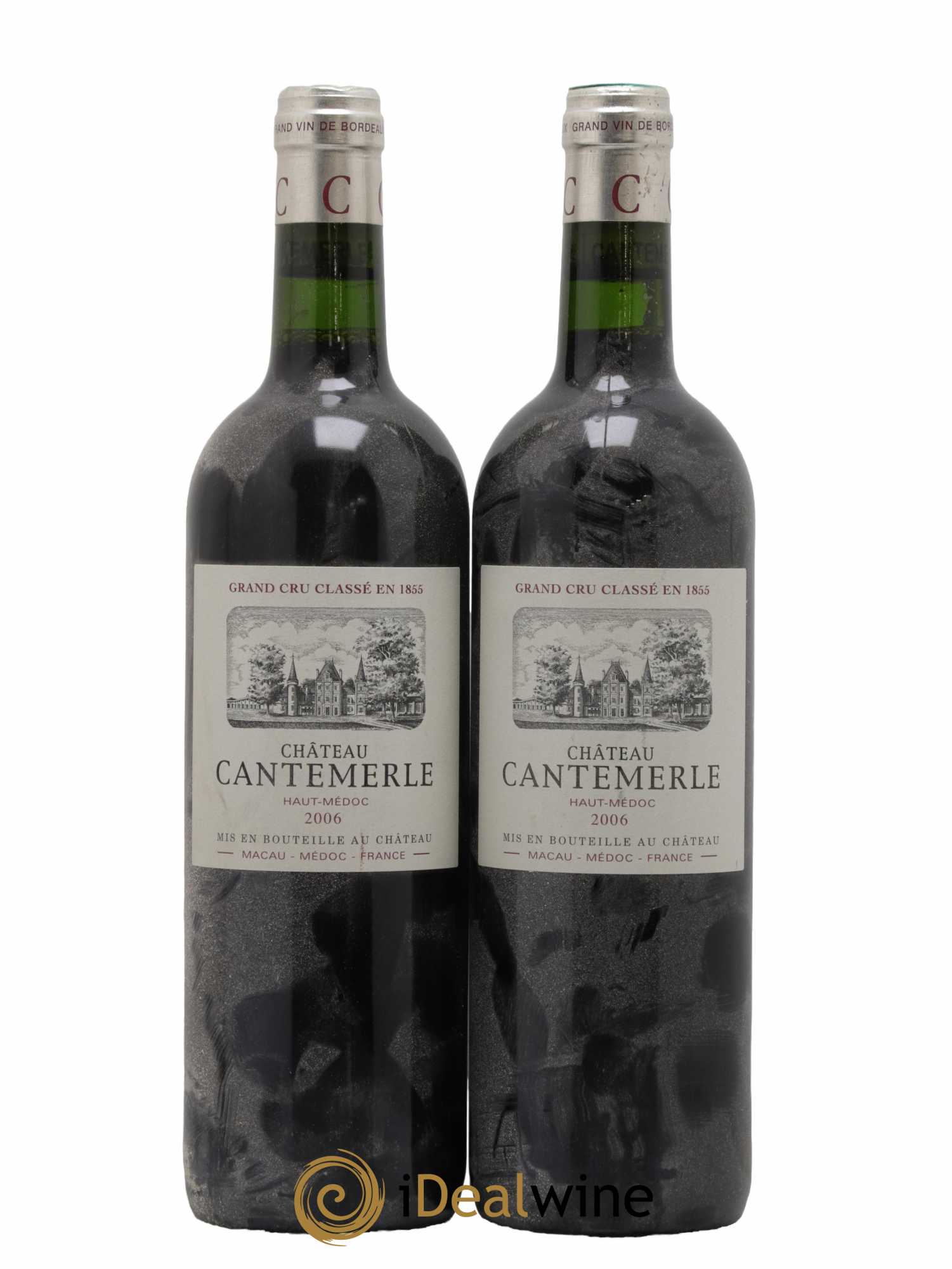Château Cantemerle 5ème Grand Cru Classé 2006 - Lotto di 2 bottiglie - 0
