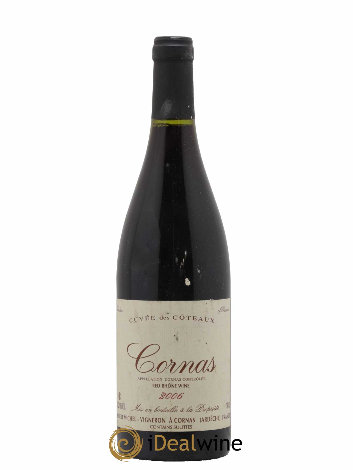 Cornas Cuvée des Coteaux Robert Michel 2006 - Lot de 1 bouteille - 0