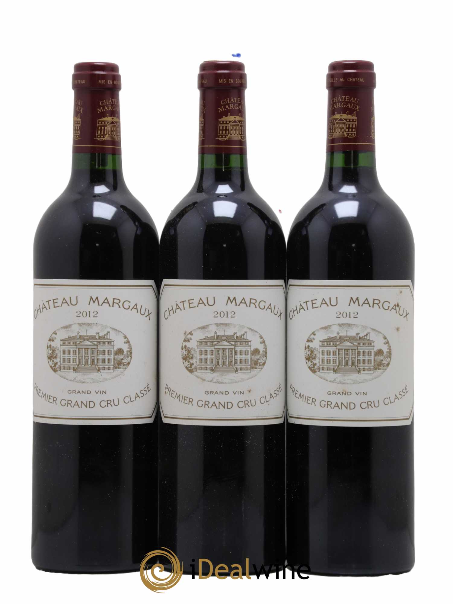 Château Margaux 1er Grand Cru Classé 2012 - Lot de 6 bouteilles - 1