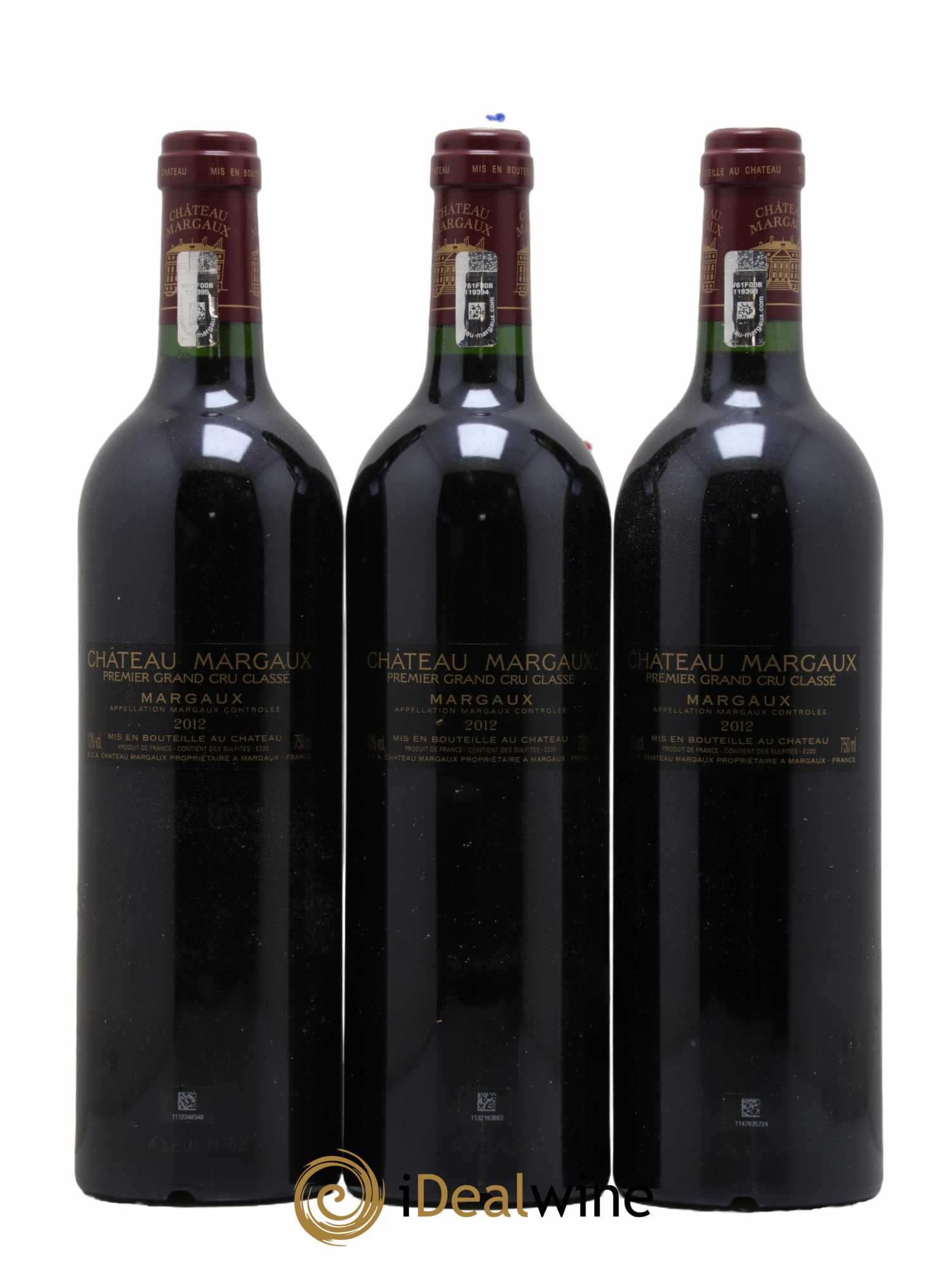 Château Margaux 1er Grand Cru Classé 2012 - Lot de 6 bouteilles - 2