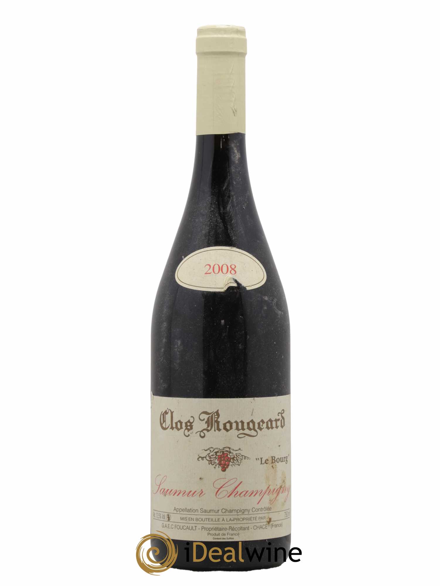 Saumur-Champigny Le Bourg Clos Rougeard 2008 - Lot de 1 bouteille - 0