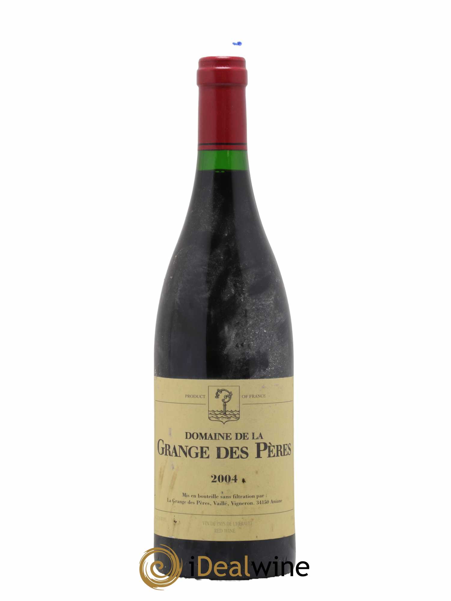 Pays d'Hérault Grange des Pères Laurent Vaillé 2004 - Lot de 1 bouteille - 0