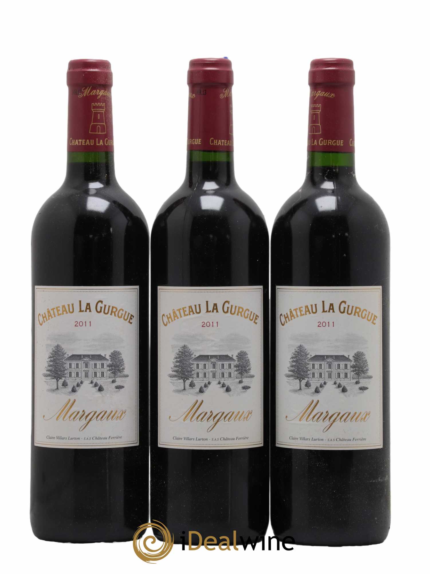 Château la Gurgue Cru Bourgeois 2011 - Lot de 12 bouteilles - 3