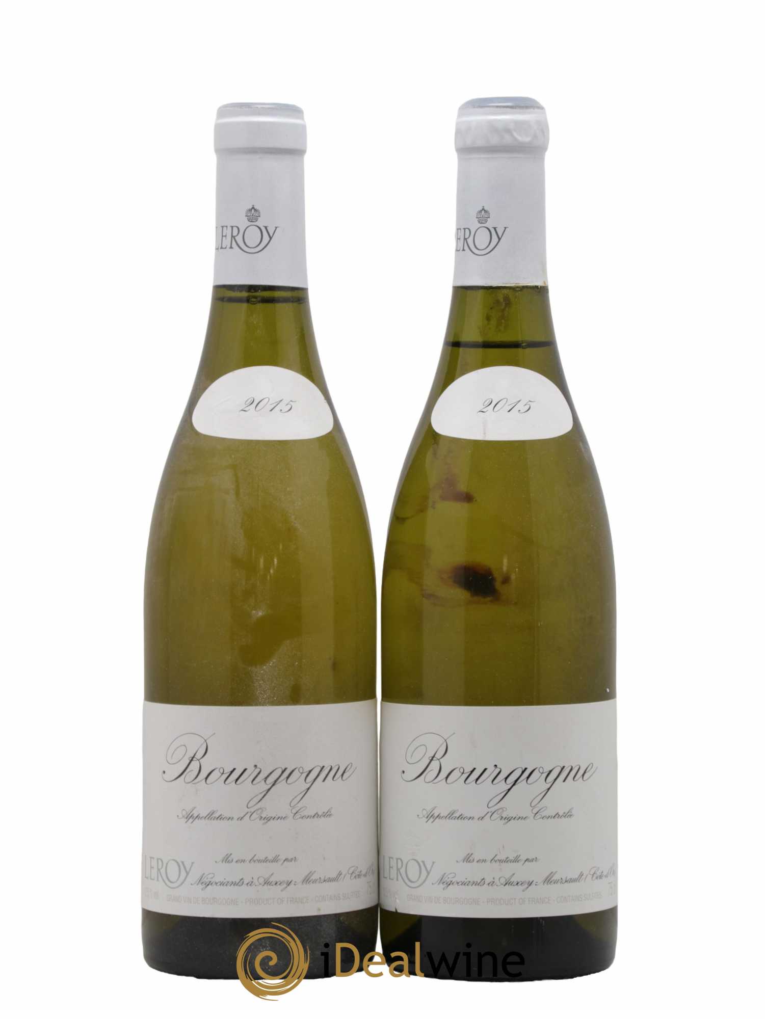 Bourgogne Leroy SA 2015 - Lot de 2 bouteilles - 0