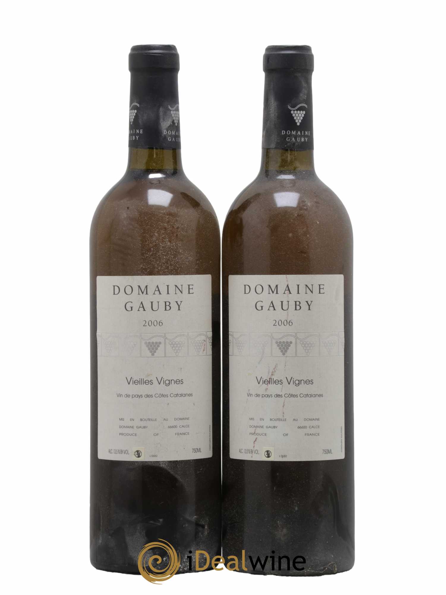 Côtes Catalanes Vieilles vignes Gauby (Domaine) 2006 - Lot de 2 bouteilles - 0