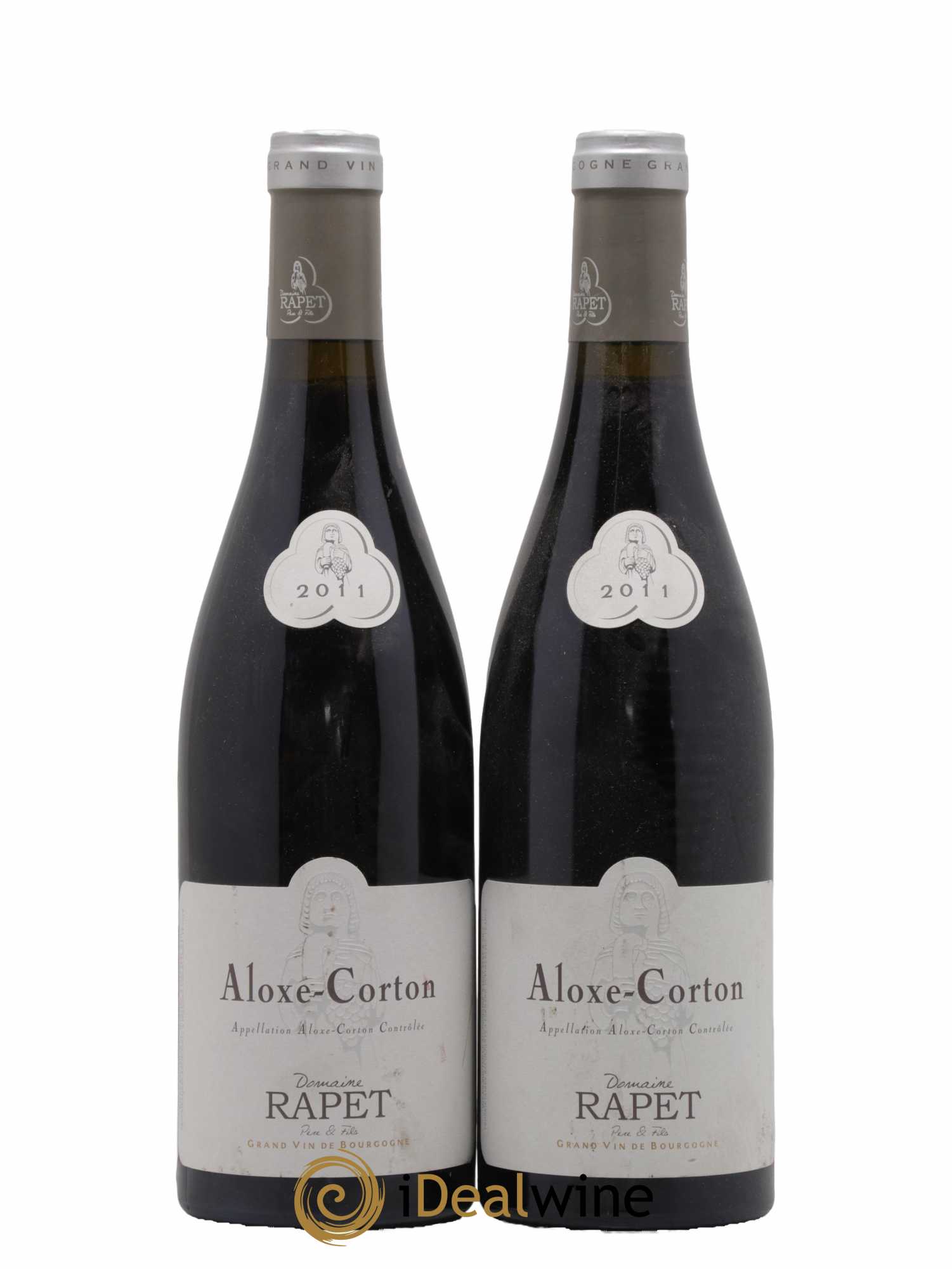 Aloxe-Corton Rapet Père & Fils 2011 - Lot de 2 bouteilles - 0