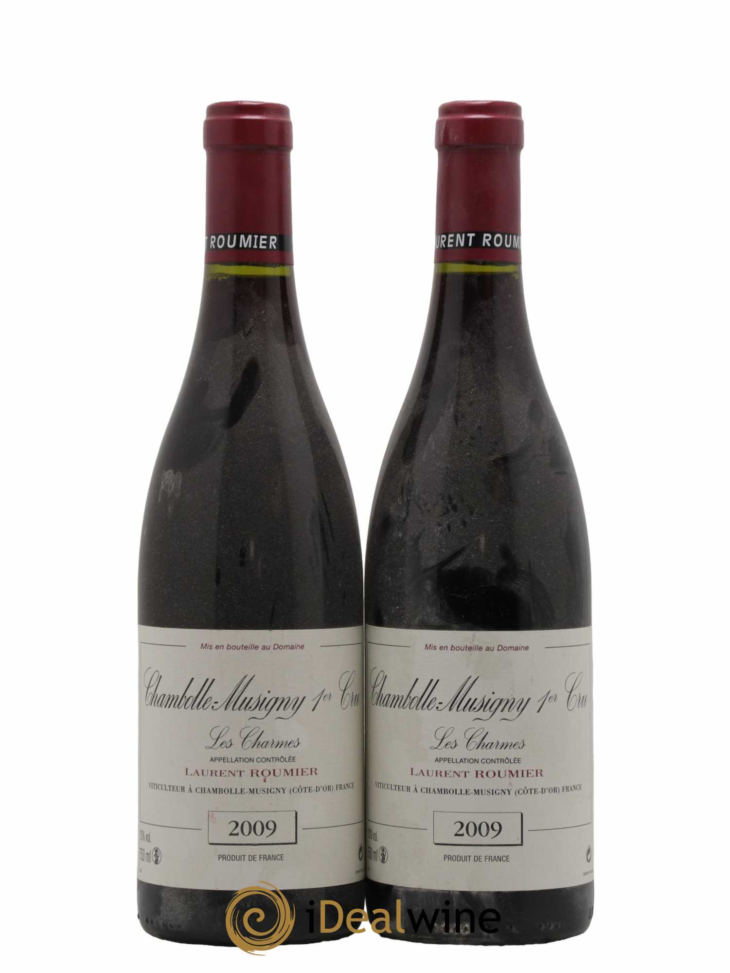 Chambolle-Musigny 1er Cru Les Charmes Laurent Roumier 2009 - Lot de 2 bouteilles - 0