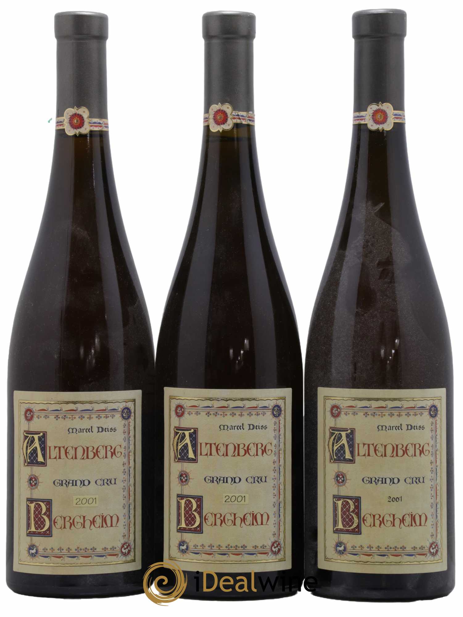 Alsace Grand Cru Altenberg de Bergheim Marcel Deiss (Domaine) 2001 - Lotto di 3 bottiglie - 0