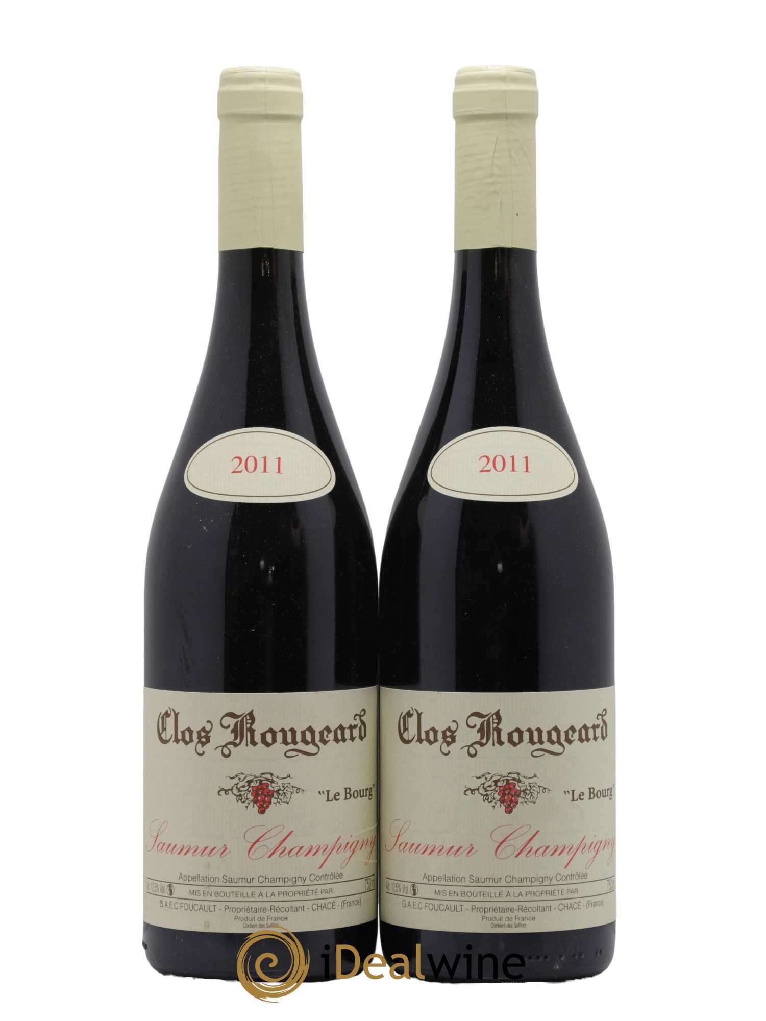 Saumur-Champigny Le Bourg Clos Rougeard 2011 - Posten von 2 Flaschen - 0